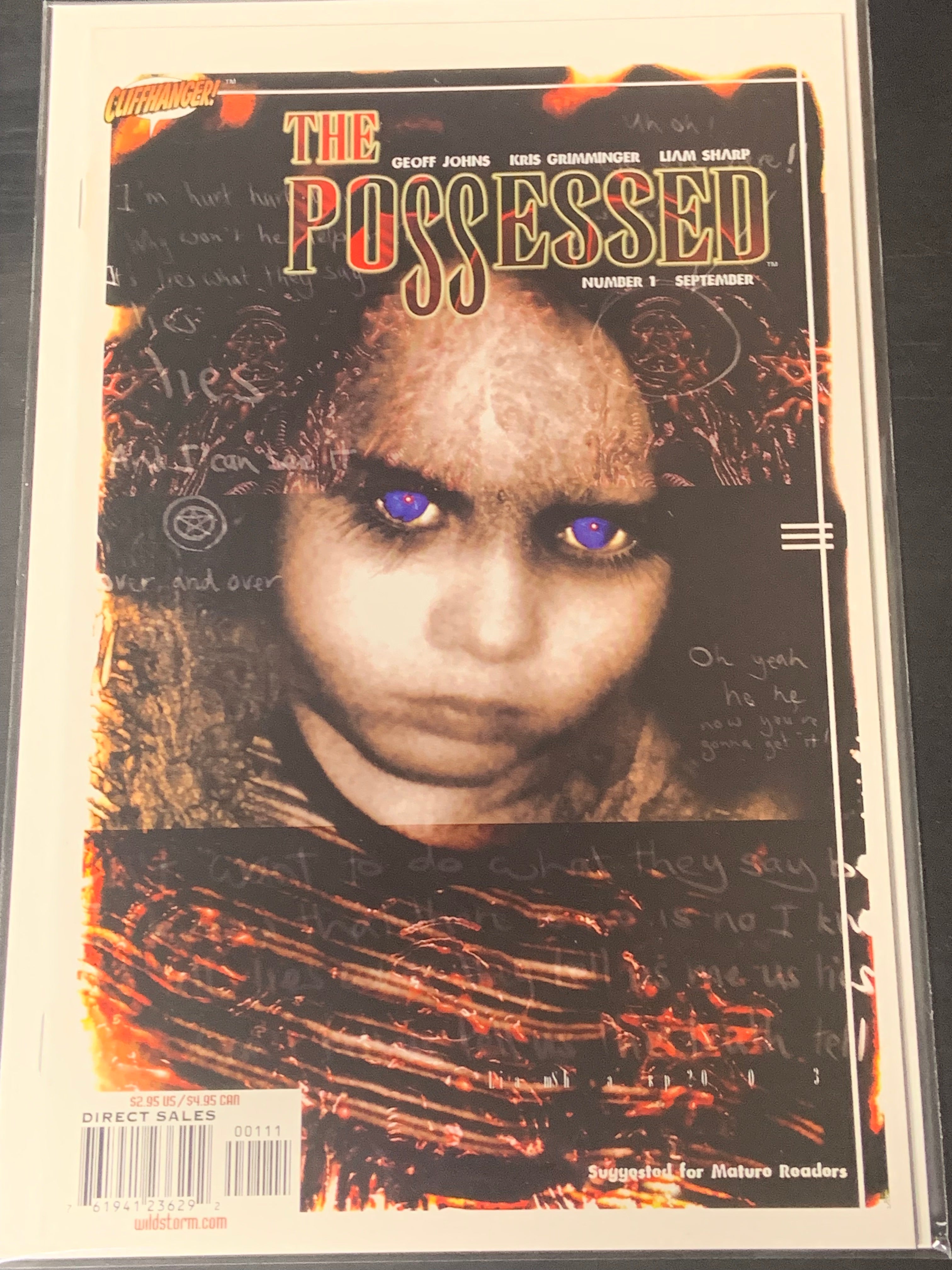 The Possessed 1 Cliffhanger! Comics 2003 Liam Sharp