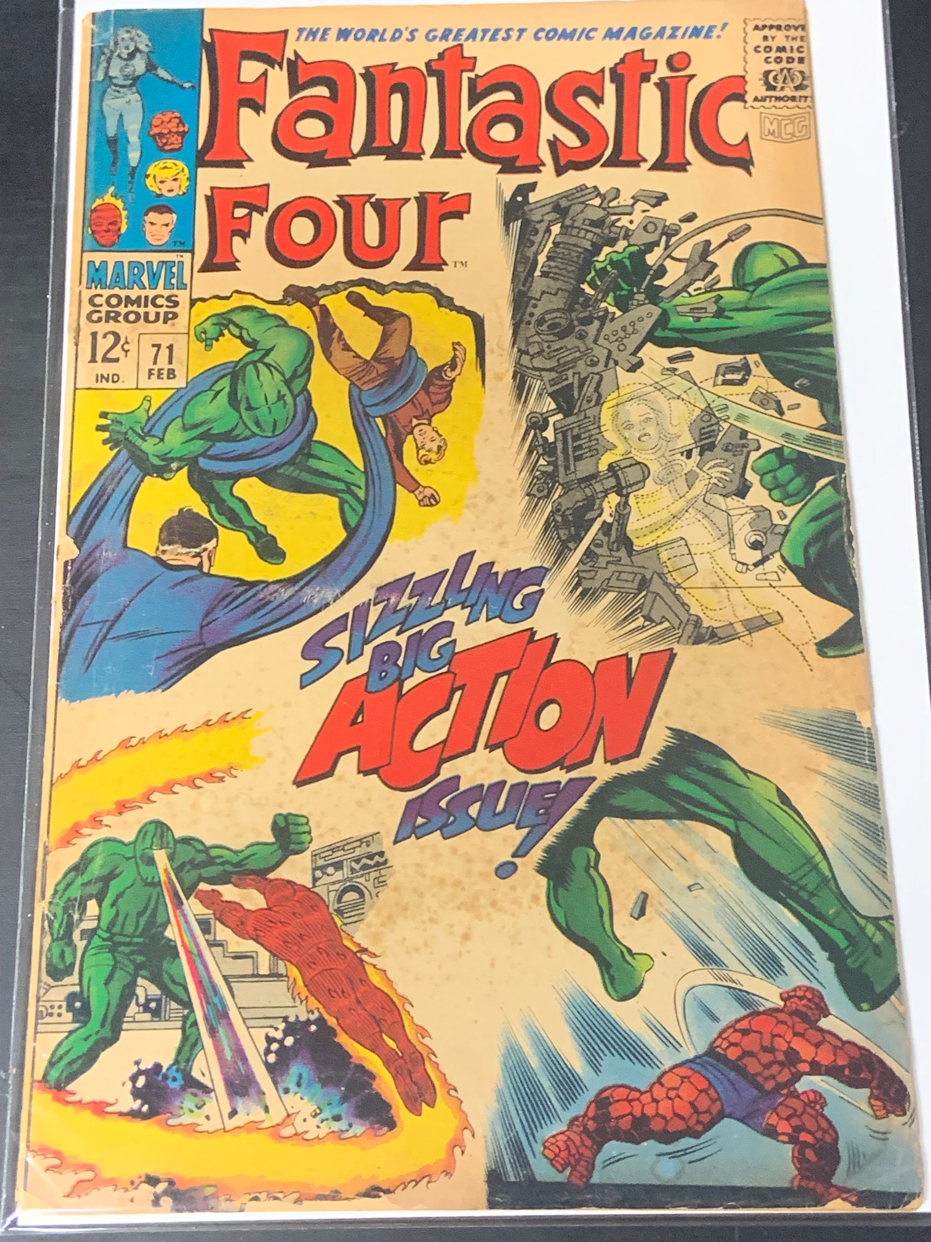 Fantastic Four 71 Marvel 1968