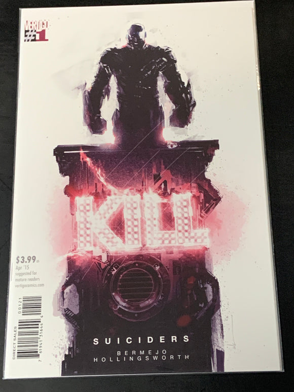Suiciders 1 Vertigo 2013 Scarce Jock 1:13 Variant