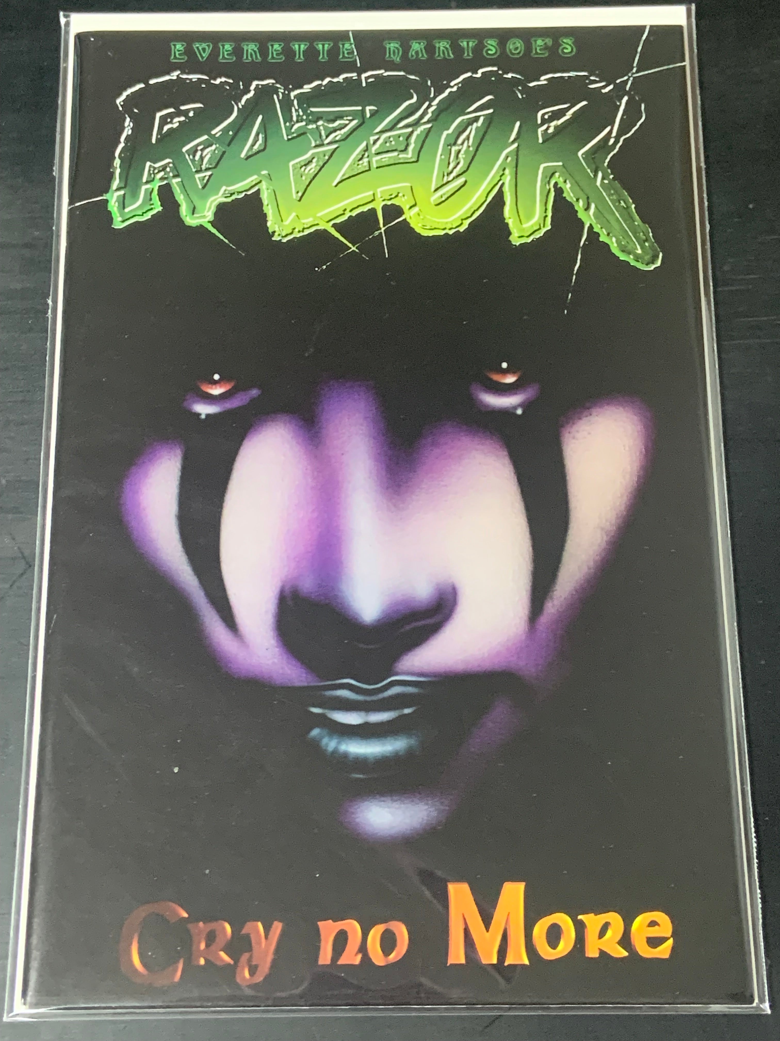 Razor Cry No More London Night Commics 1995