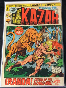 Astonishing Tales 9 1971 1st Solo Kazar