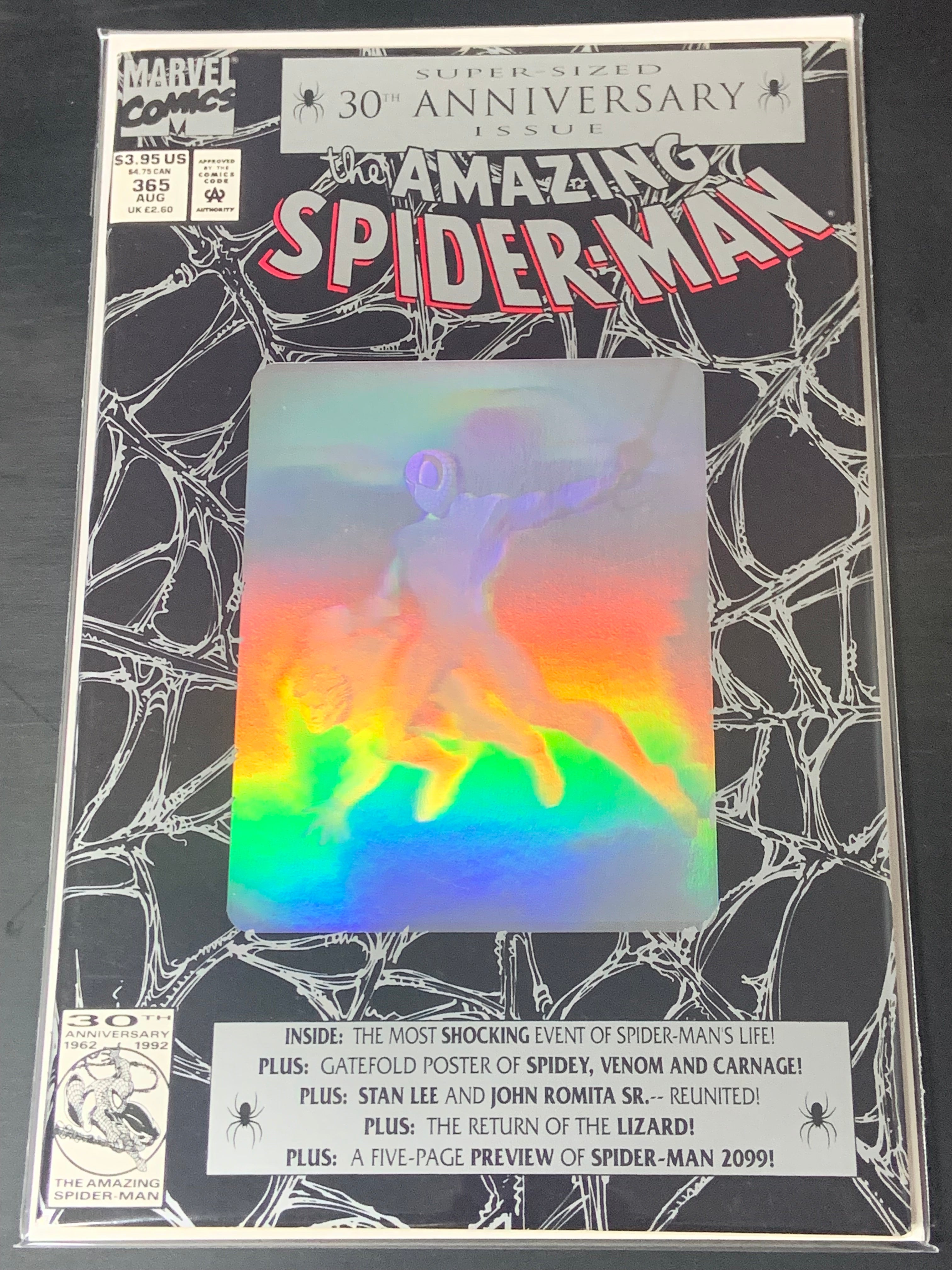 Amazing Spider-Man 365 Marvel 1992 1st App of Spider-Man 2099