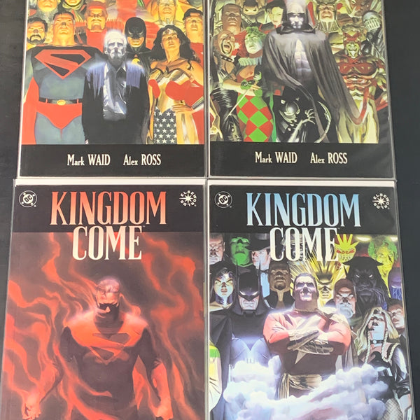 Kingdom Come 1,2,3,4 Set DC 1996 Alex Ross 1st Magog