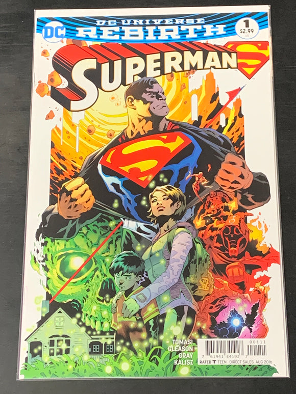 Superman 1 DC Rebirth 2016 Patrick Gleason