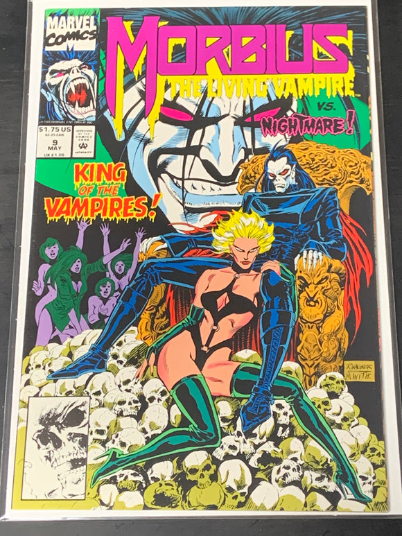 Morbius The Living Vampire 9 Marvel 1993 King Morbius