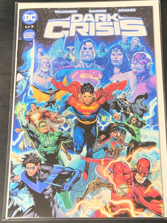 Dark Crisis 1 DC 2022 Wraparound Cover A