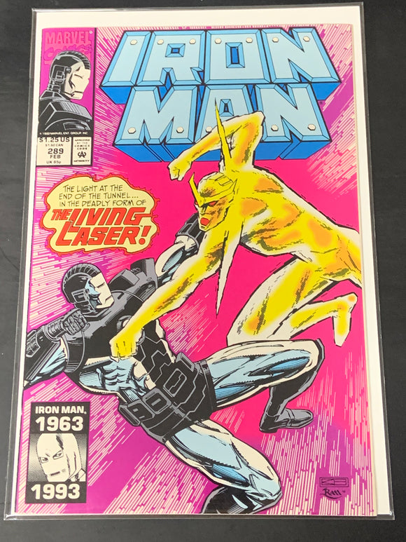 Iron Man 289 1993 Living Laser