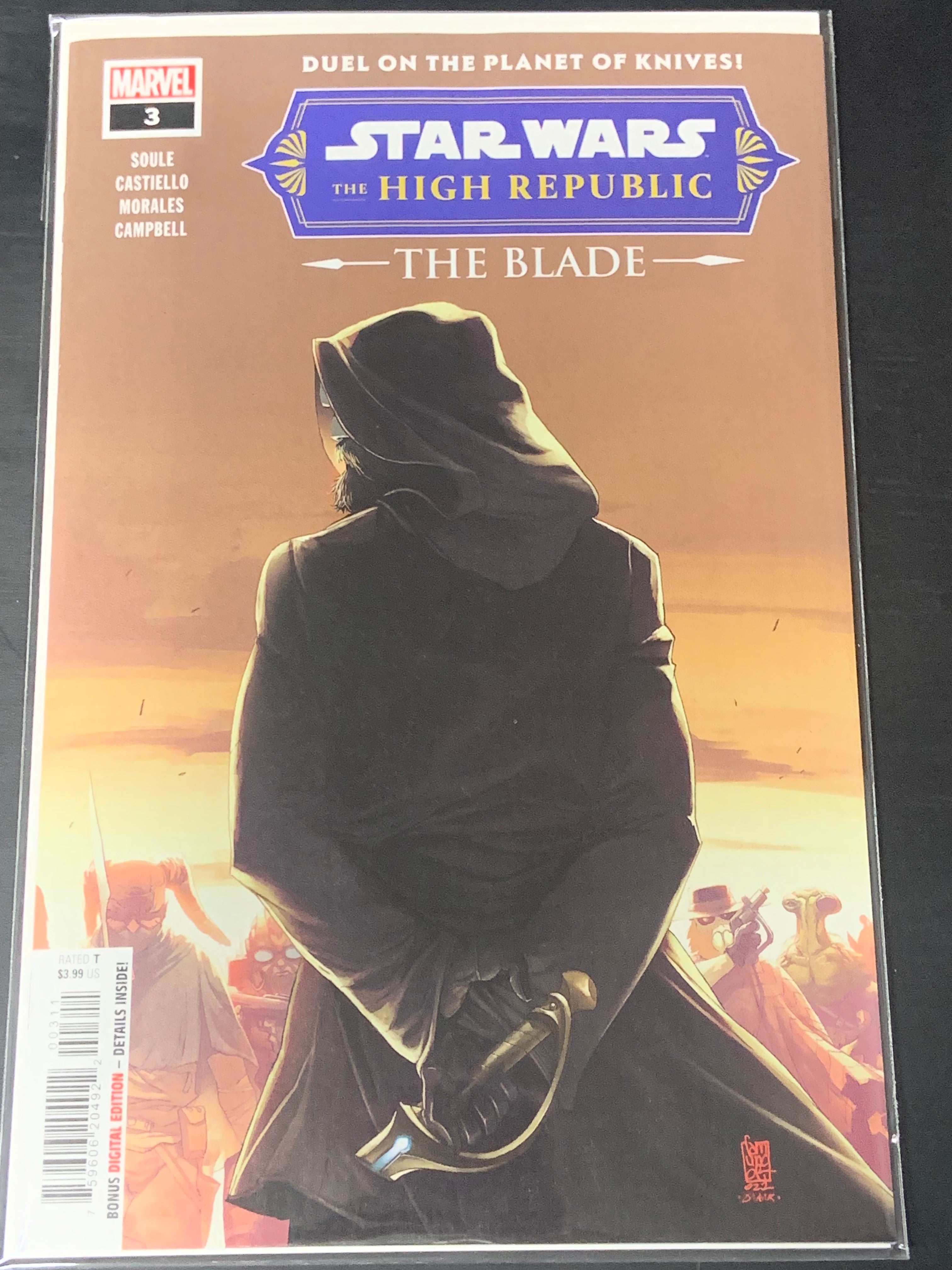 Star Wars The High Republic The Blade 3 Marvel 2023 Cover A