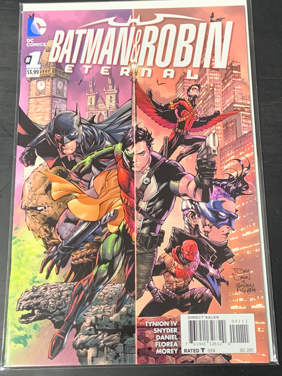 Batman & Robin Eternal 1 2915 1st App of David Cain