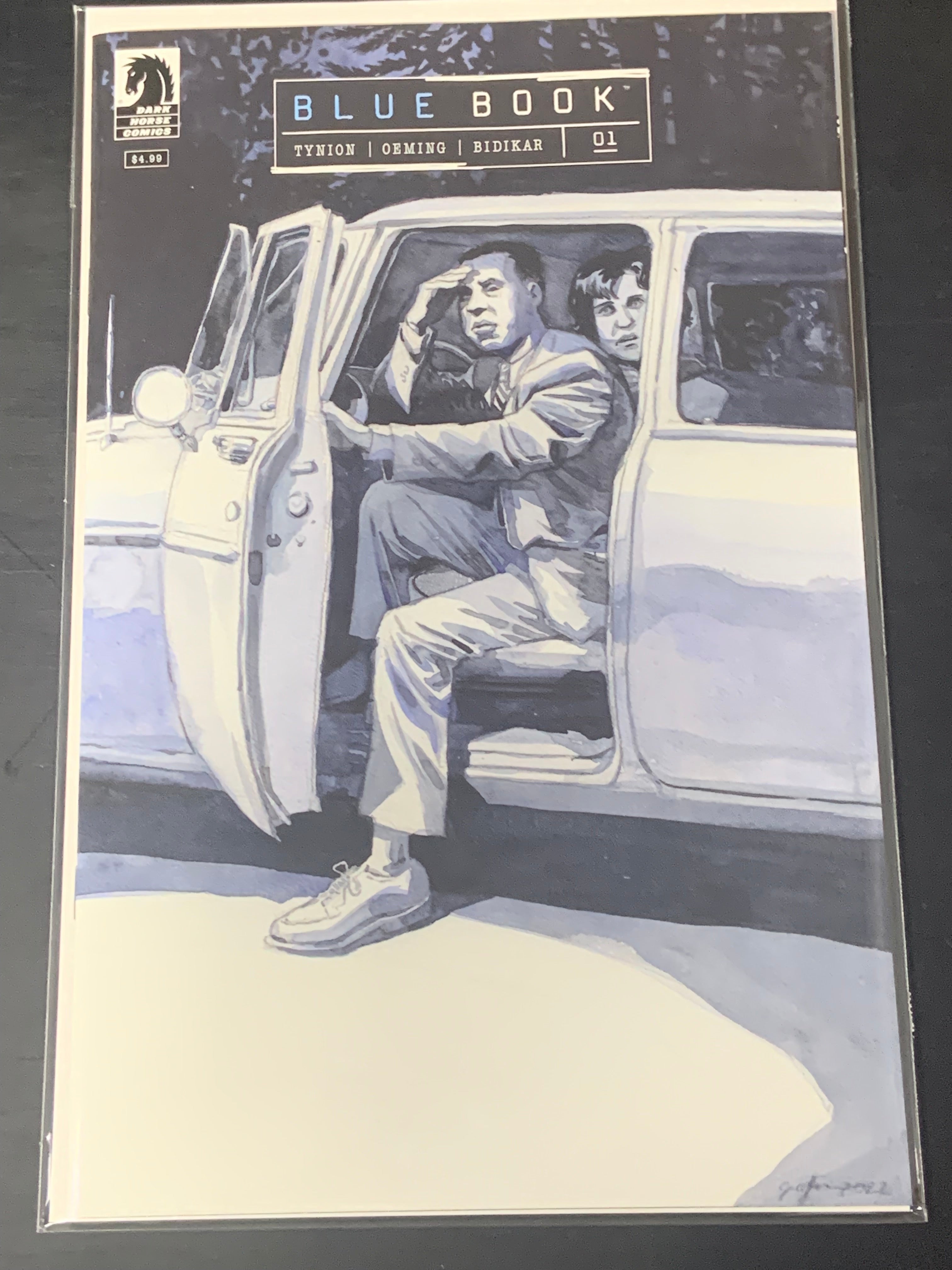 Blue Book 1 Dark Horse 2023 Thompson Variant James Tynion