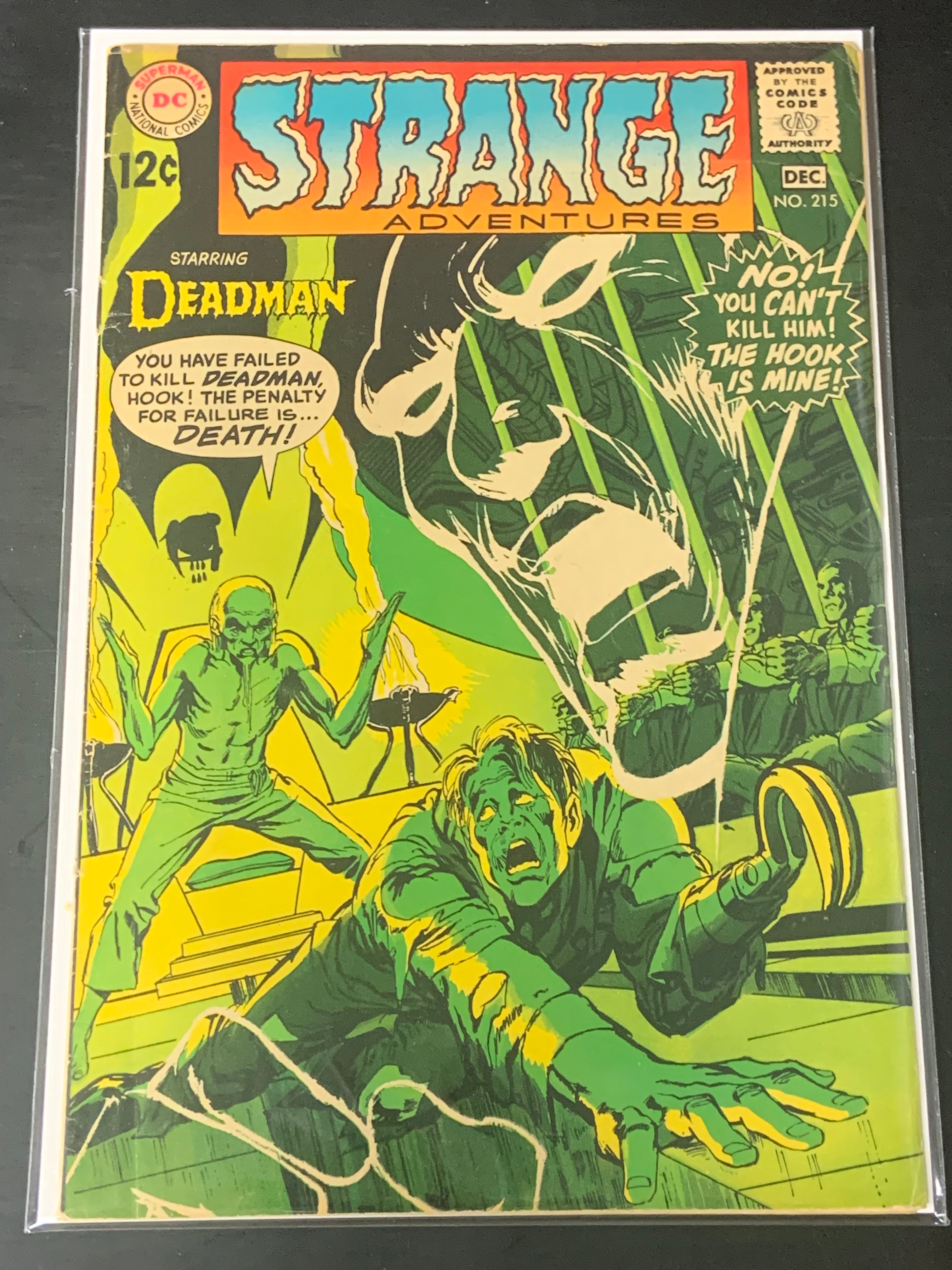 Strange Adventures 215 DC 1968 1st App of Sensei & Hook