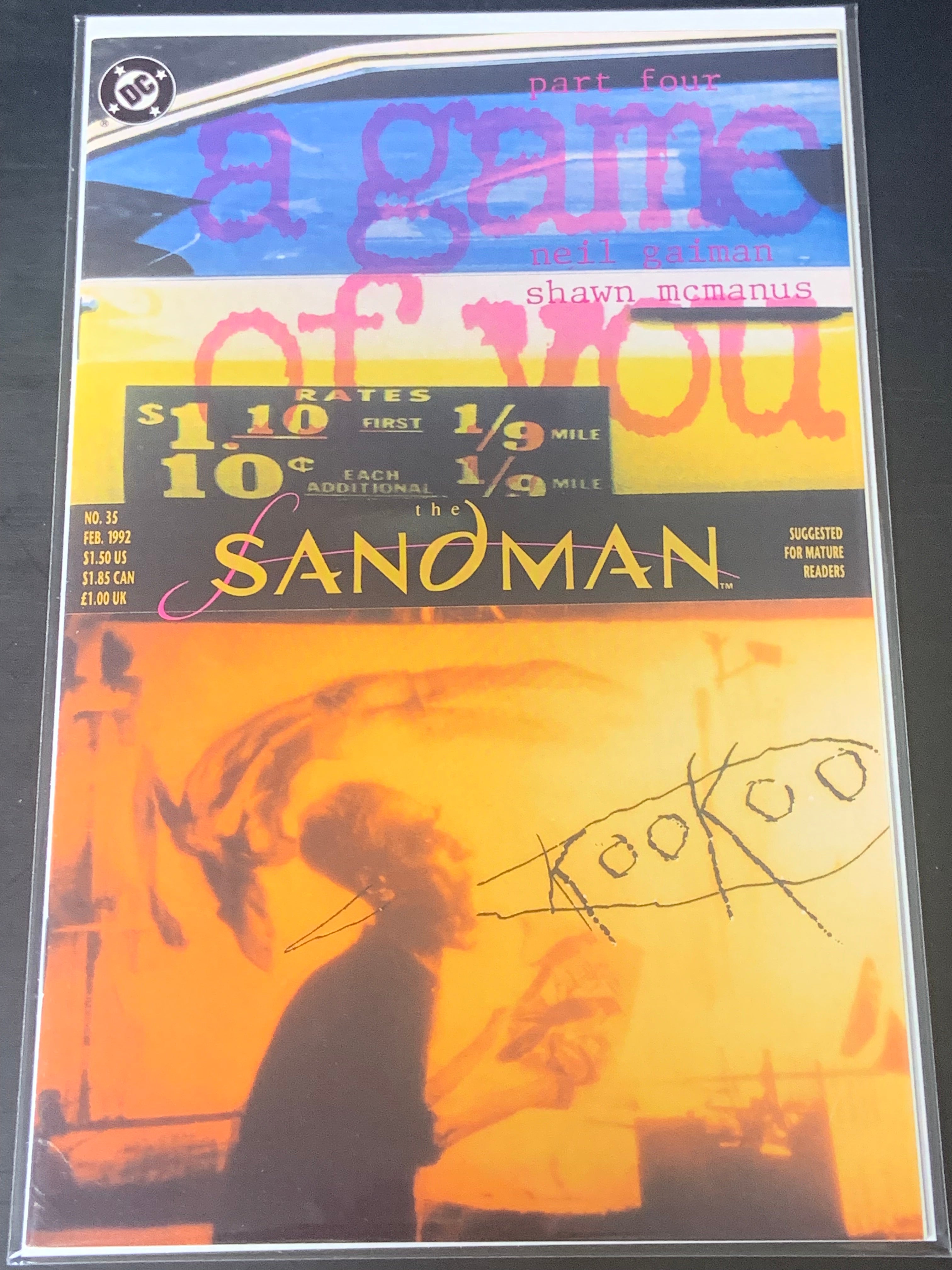 Sandman 35 DC 1992 A Game Of You Part 4