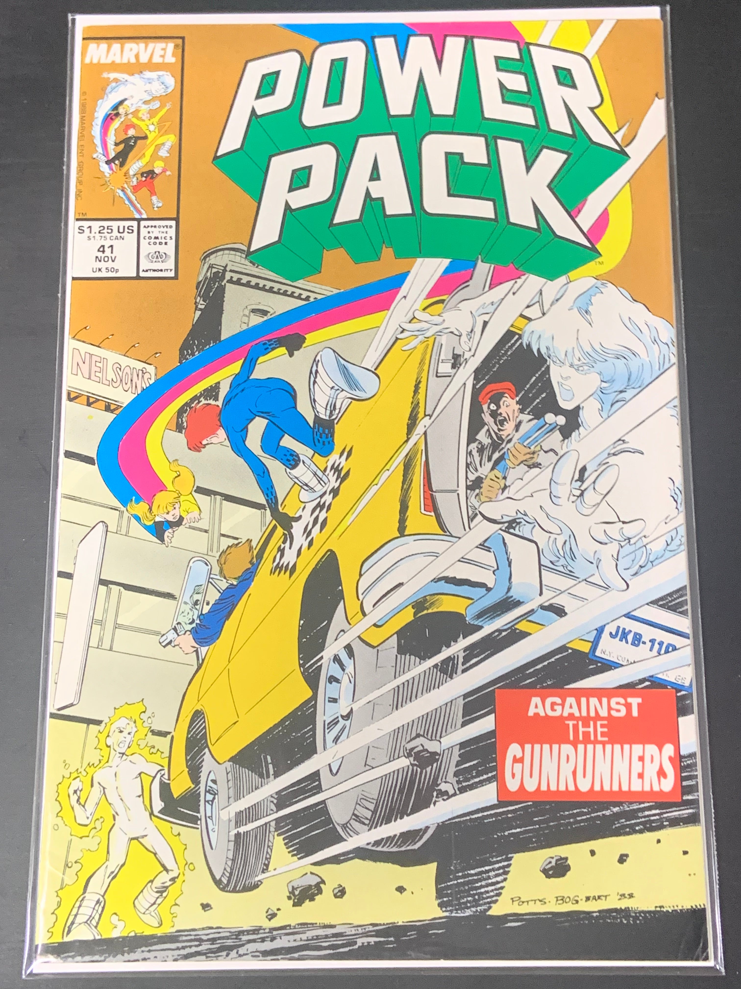 Power Pack 41 Marvel 1988