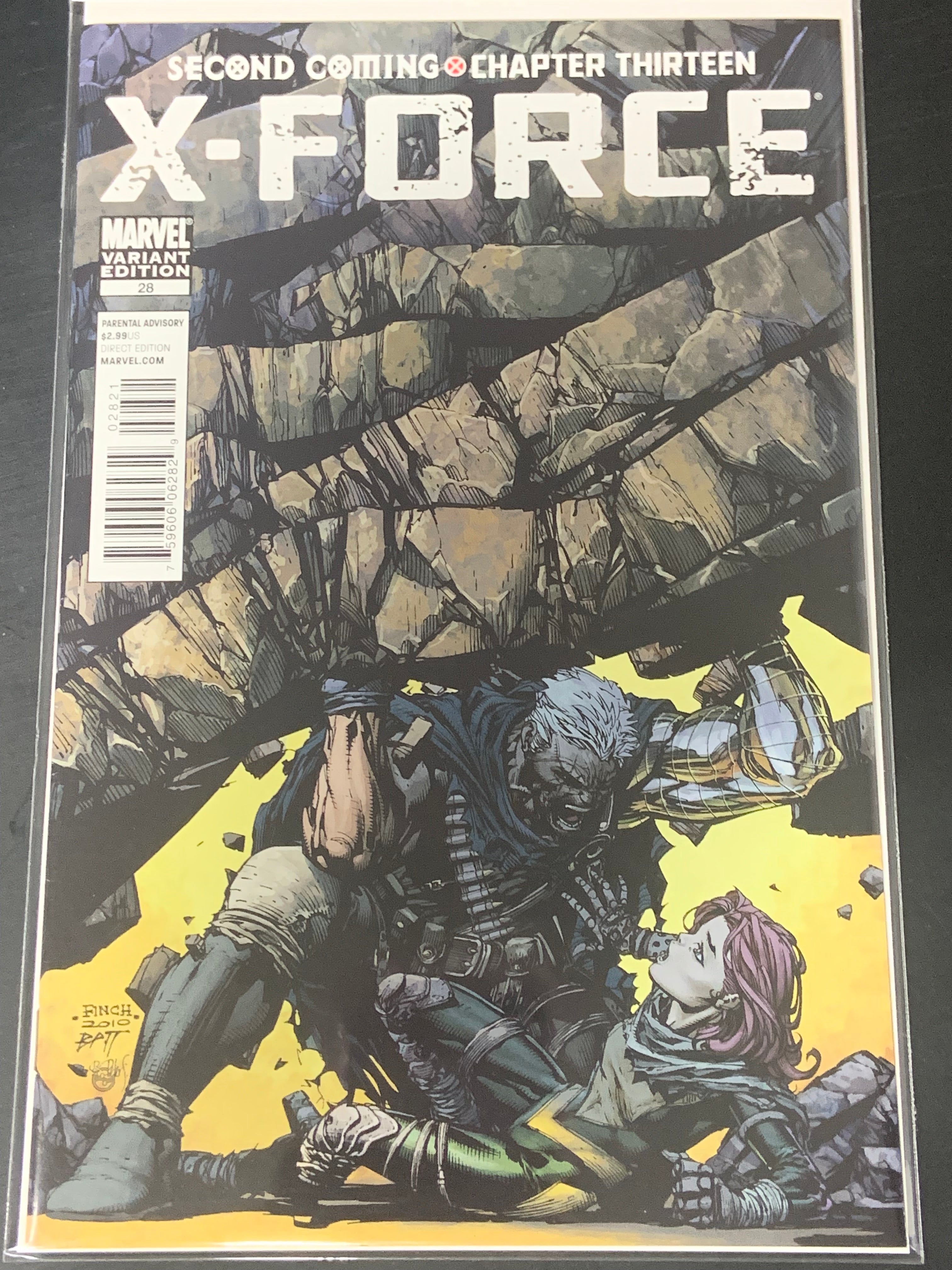 X-Force 28 Marvel 2010 David Finch 1:25 Variant