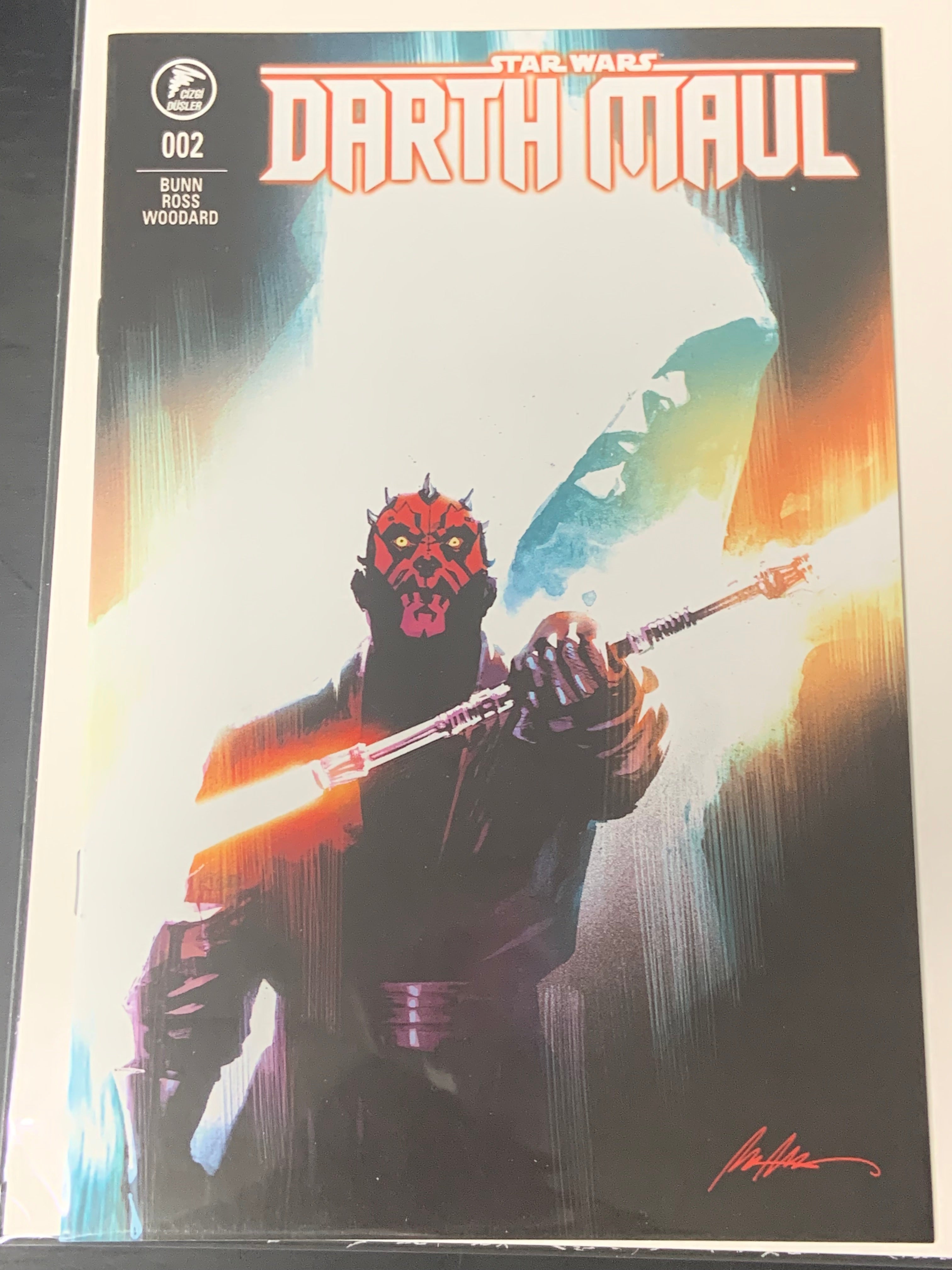 Star Wars Darth Maul 2 Marvel 2017 1st App of Cad Bane Rare Turkish Edition