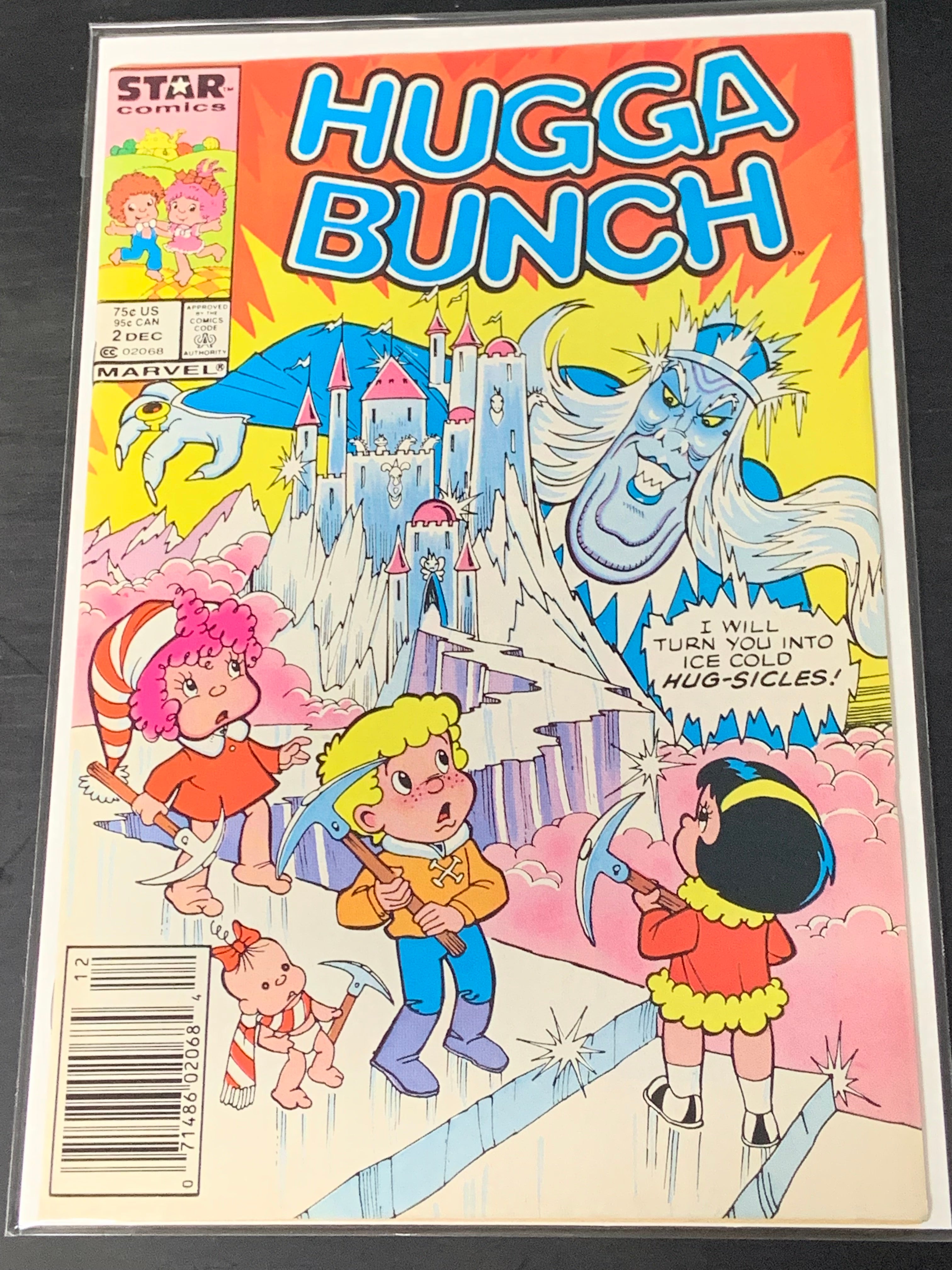 Hugga Bunch 2 Marvel 1986 Newsstand Edition