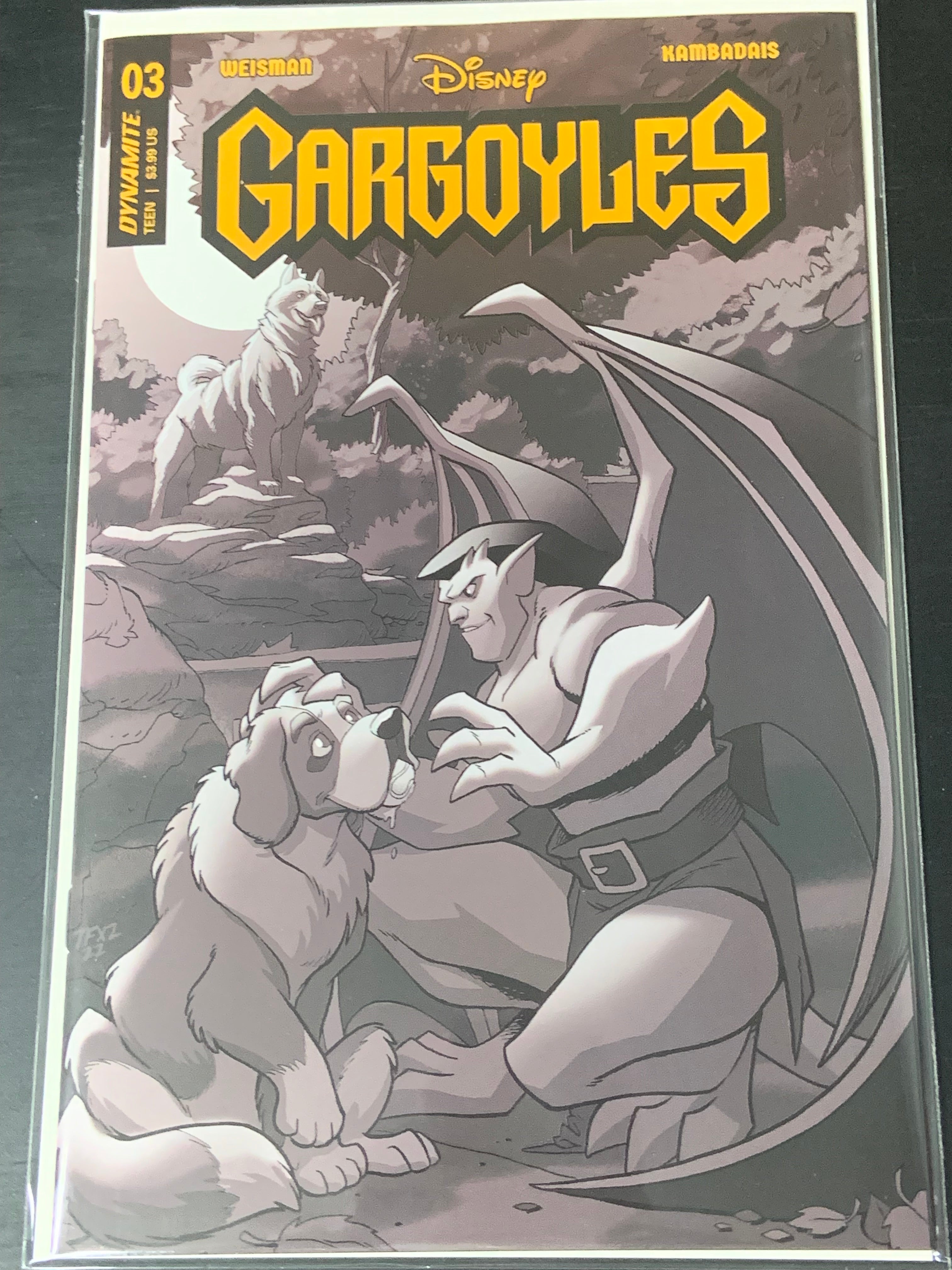 Gargoyles 3 Dynamite 2023 1:10 Forstner Variant