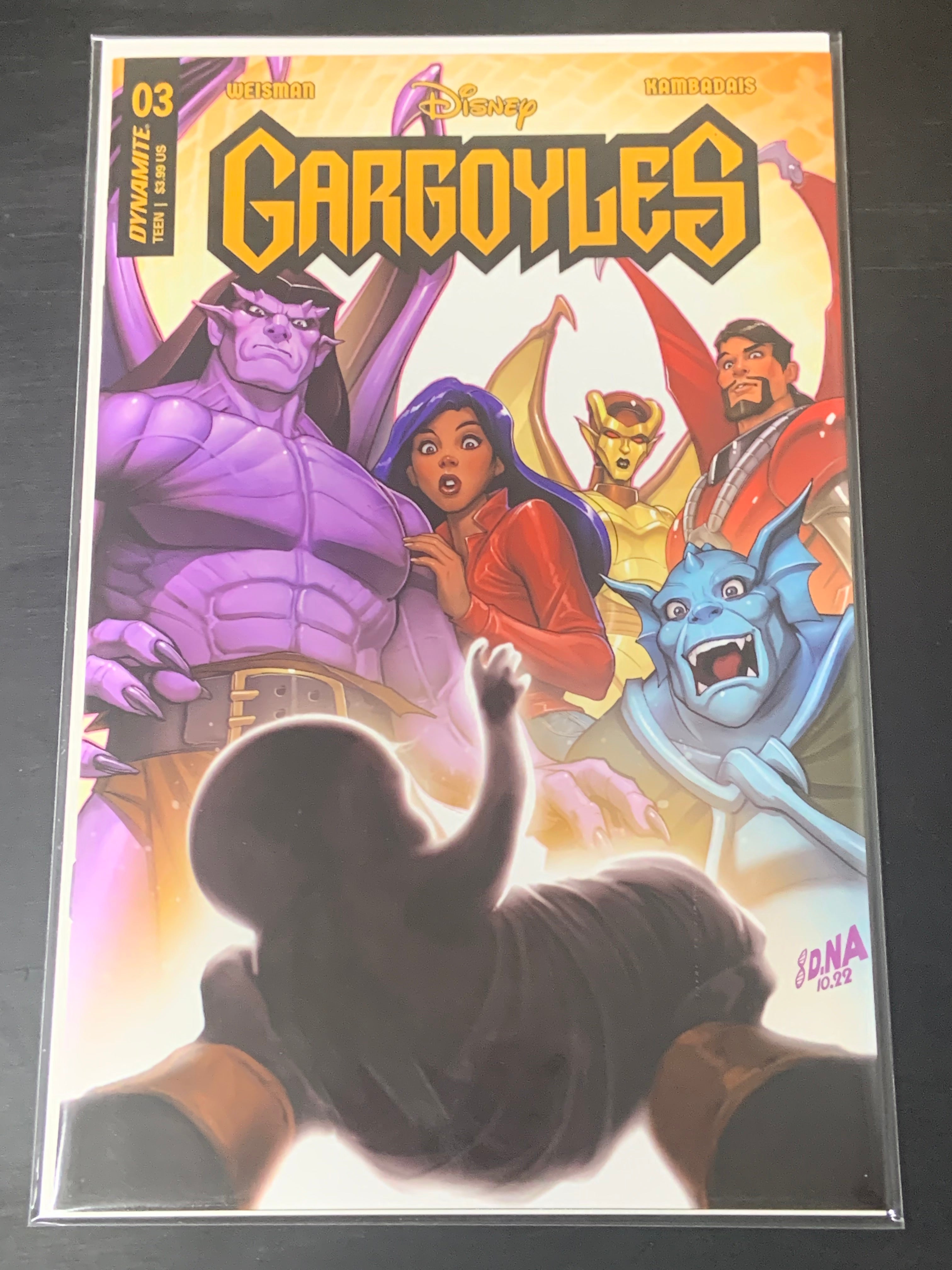 Gargoyles 3 Dynamite 2023 Cover A David Nakayama