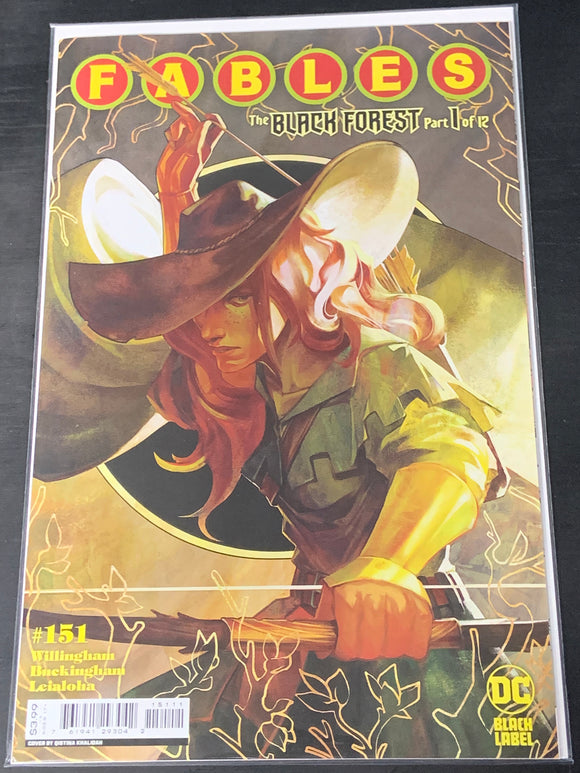 Fables 151 DC 2022, 1st issue in 7 years