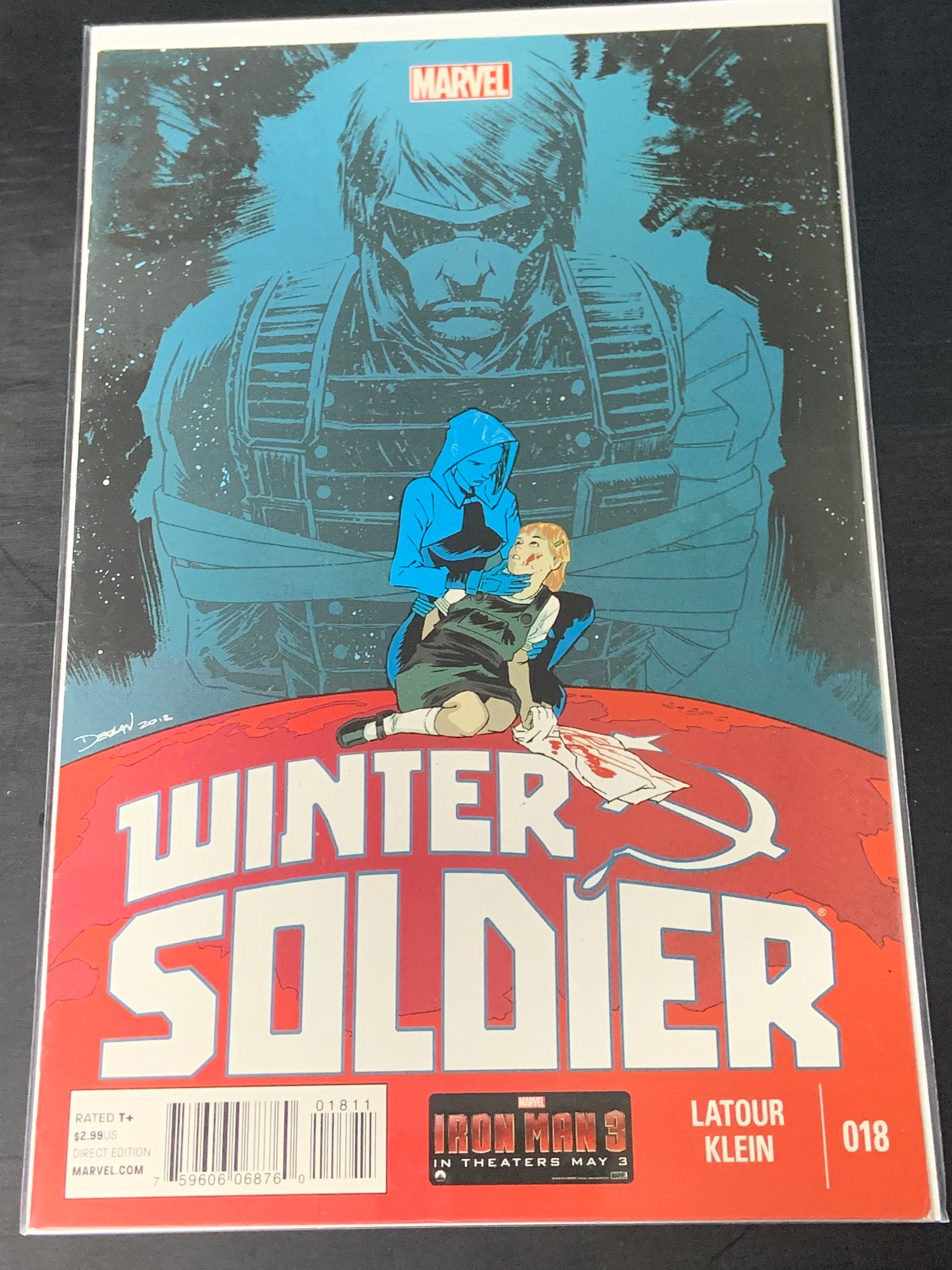 Winter Soldier 18 Marvel 2013 Declan Shalvey Cover
