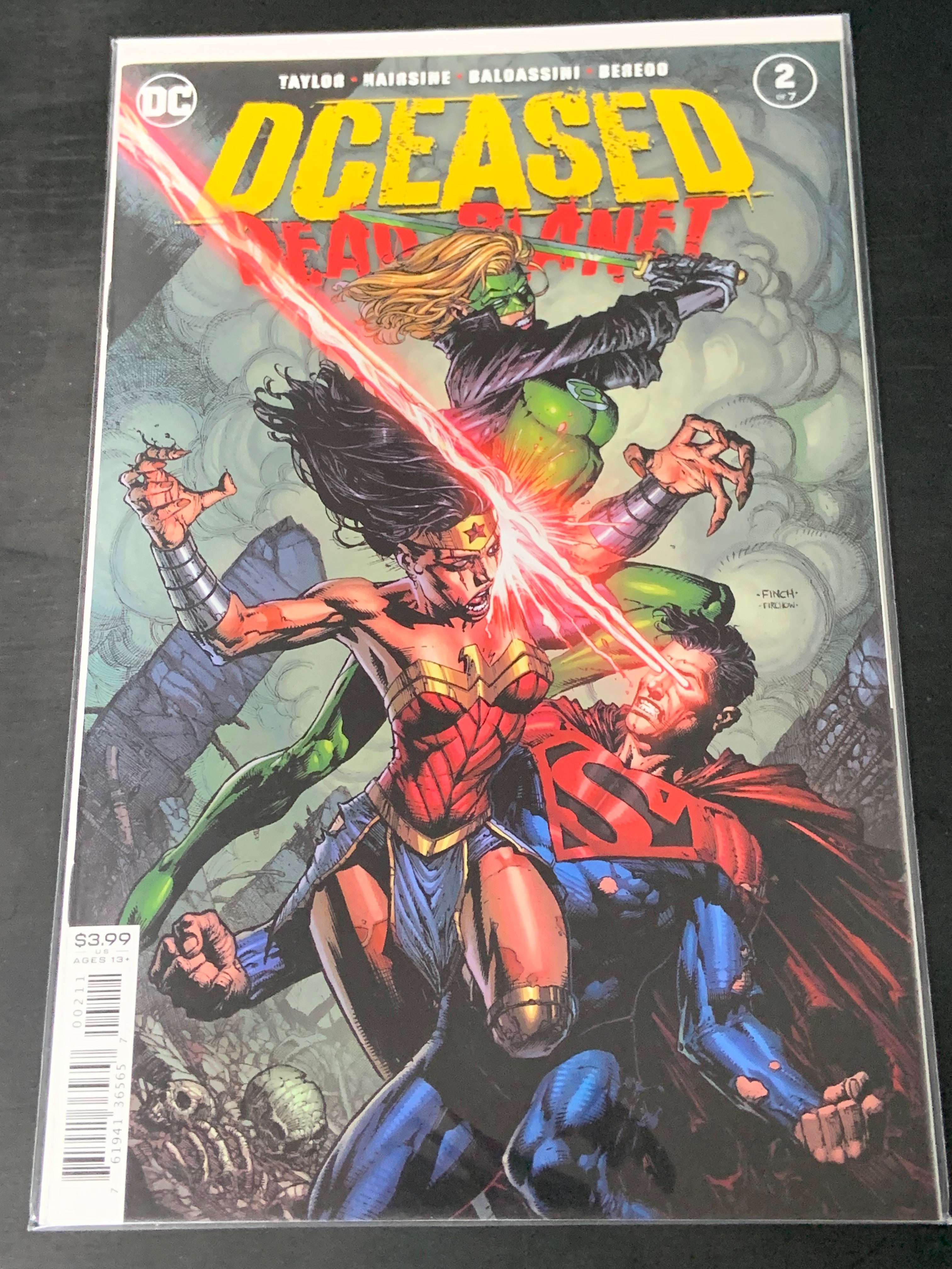 DCeased Dead Planet 2 DC 2020 David Finch Cover