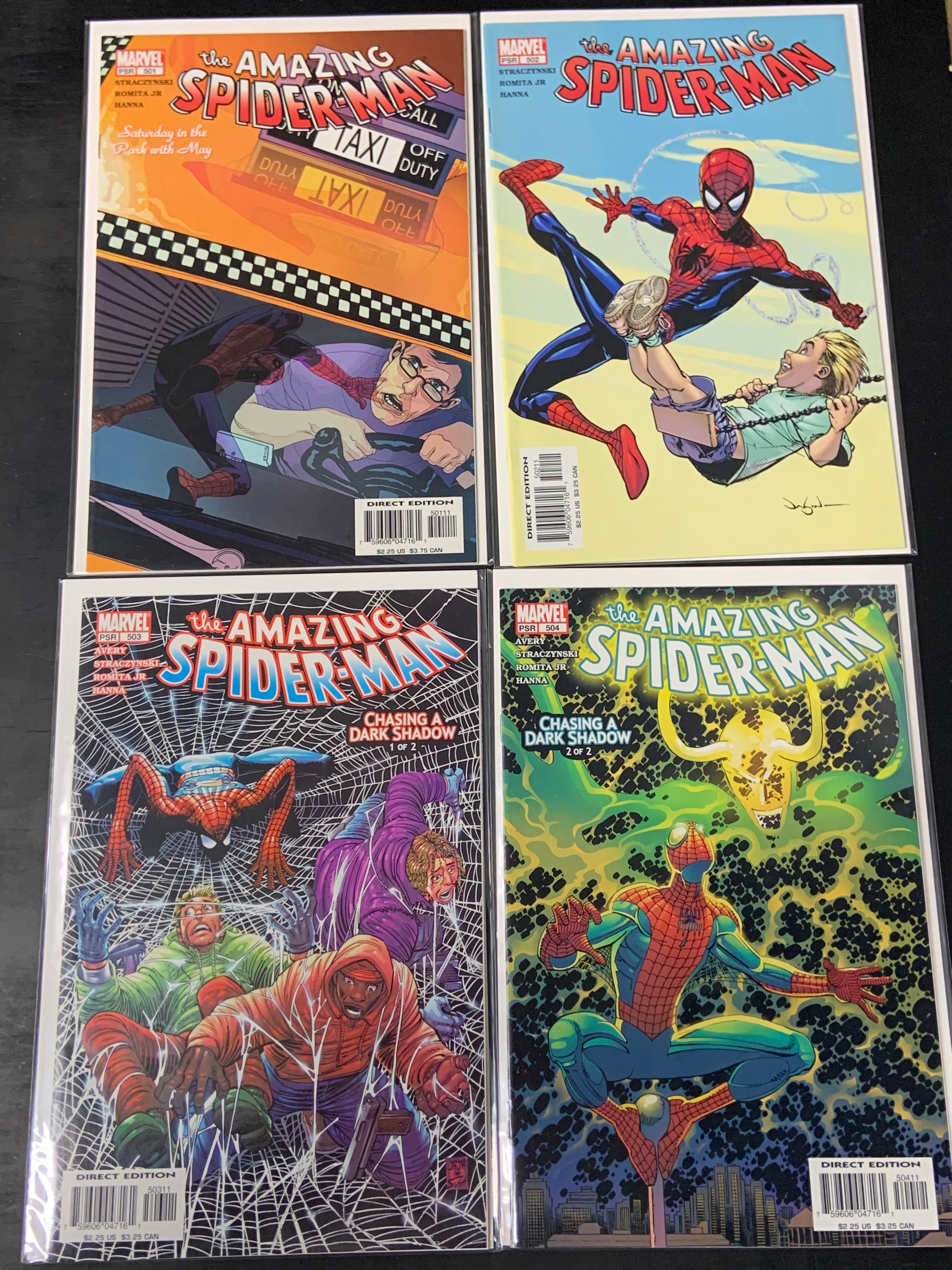 Amazing Spider-Man 501-521 Marvel 2005 Sins Past Story Arc, 20 Book Set