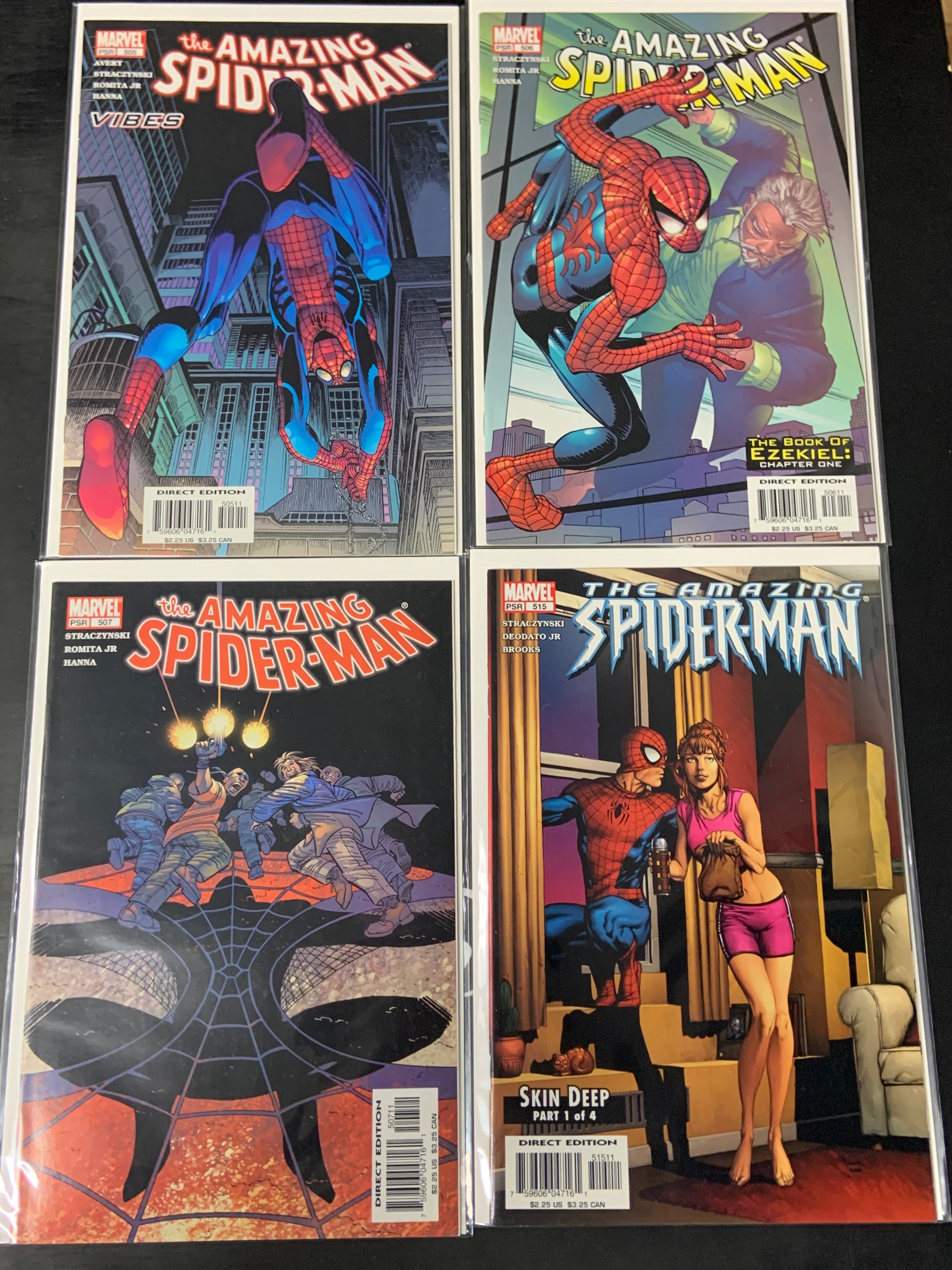 Amazing Spider-Man 501-521 Marvel 2005 Sins Past Story Arc, 20 Book Set