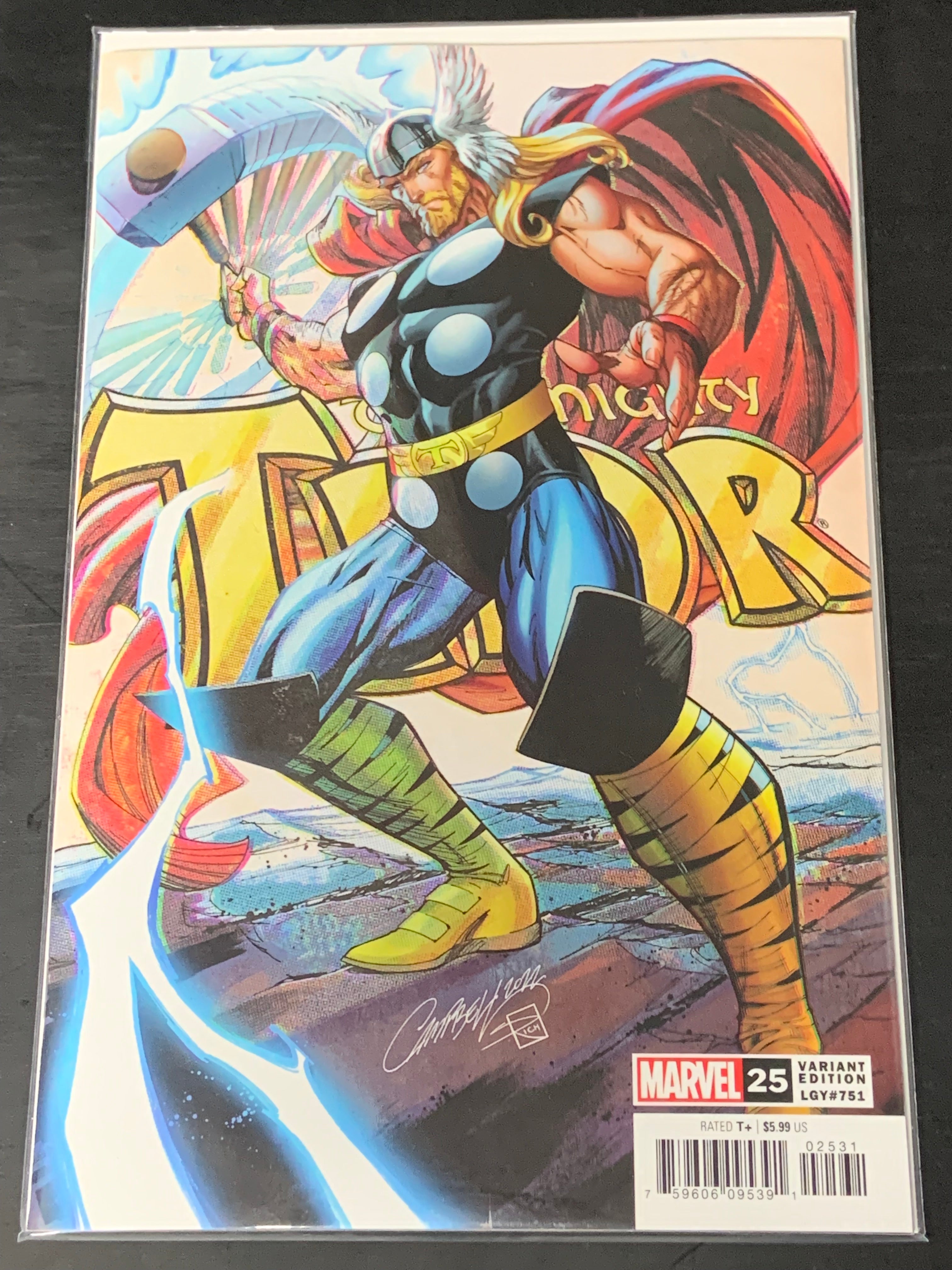 Thor 25 Marvel 2022 J.Scott Campbell Variant