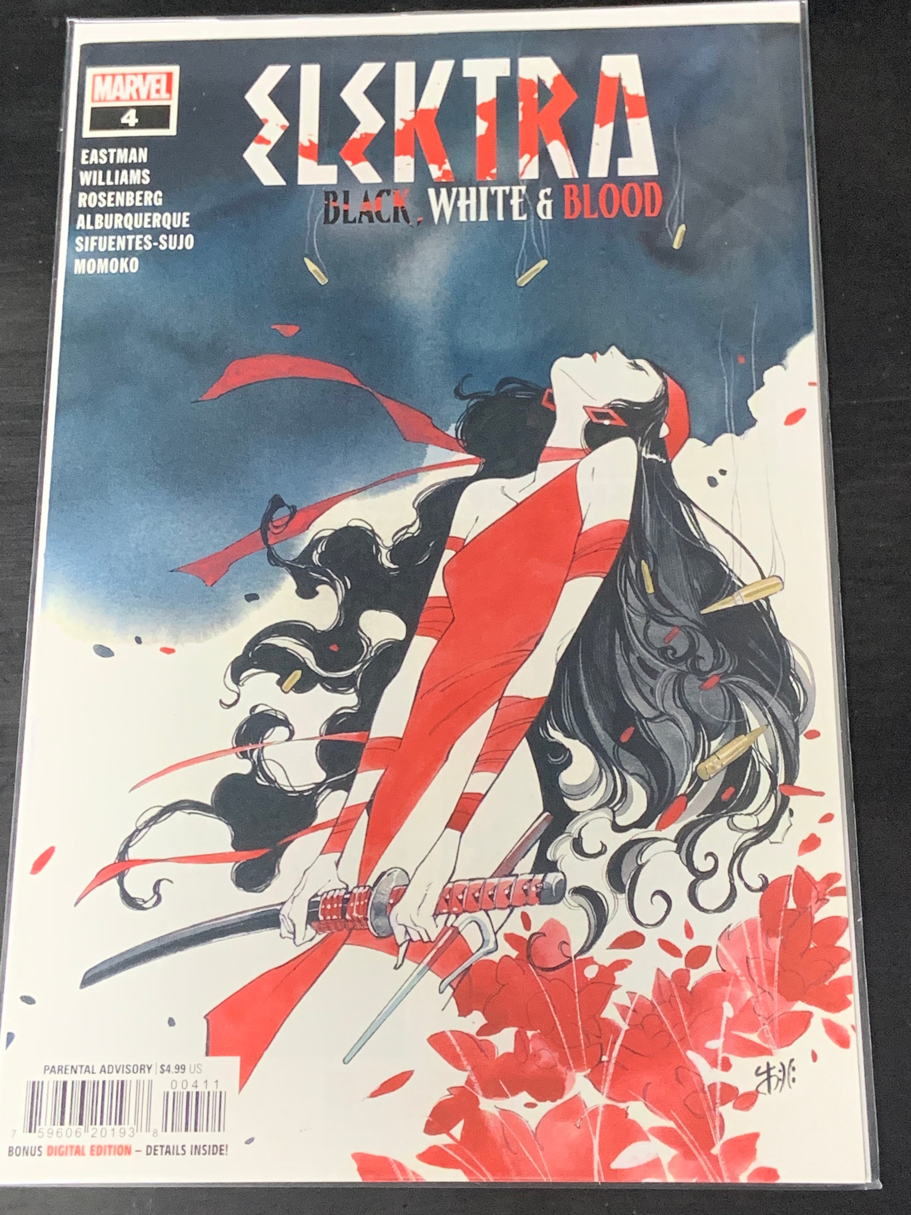 Elektra Black White and Blood 4 2022 Kevin Eastman Story