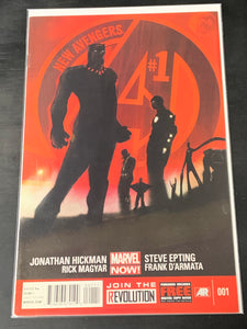 New Avengers 1 Marvel 2013 1st App of The Black Swan