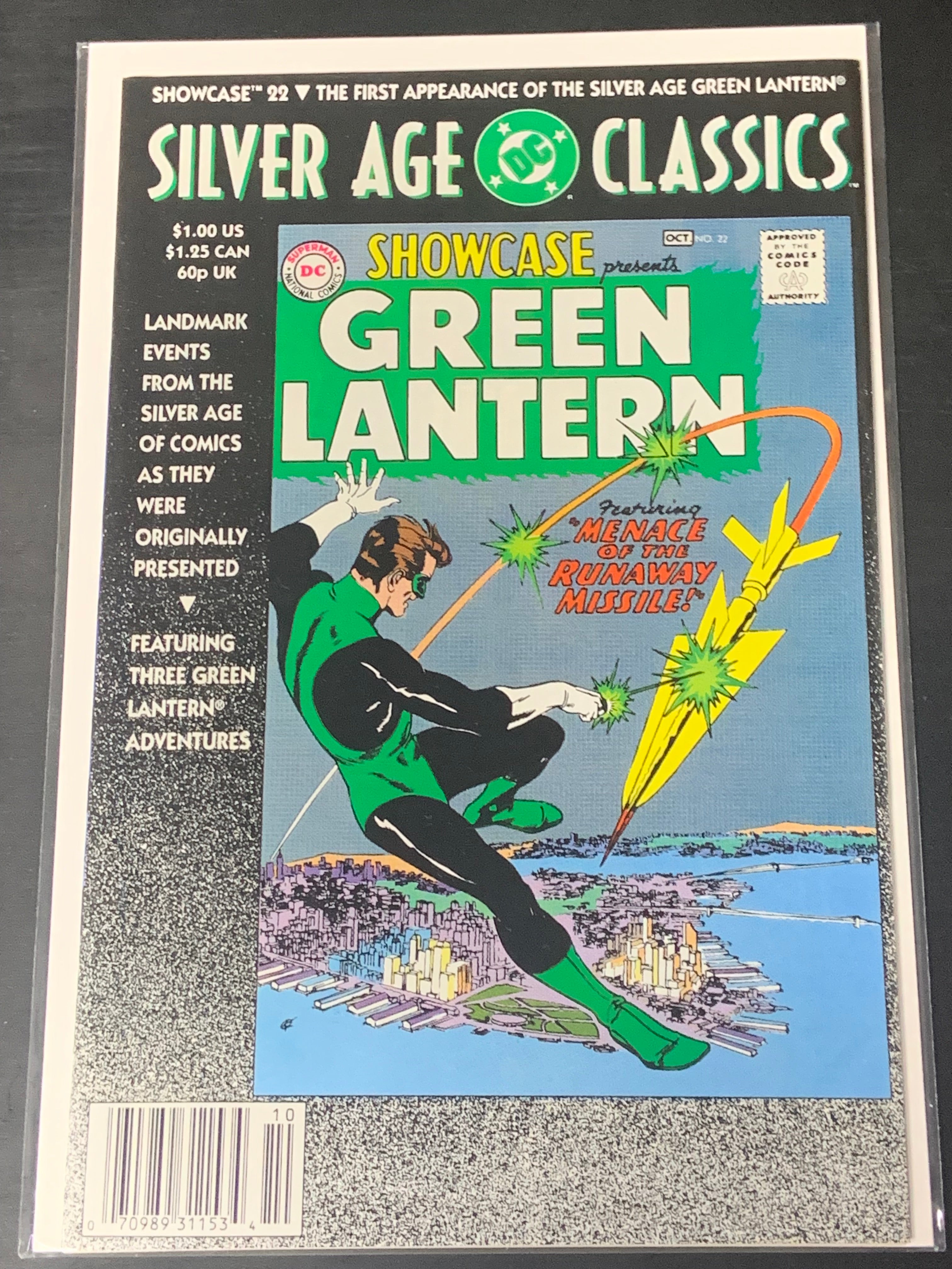 Showcase 22 DC Silver Age Classics 1992 1st Silver Age Green Lantern