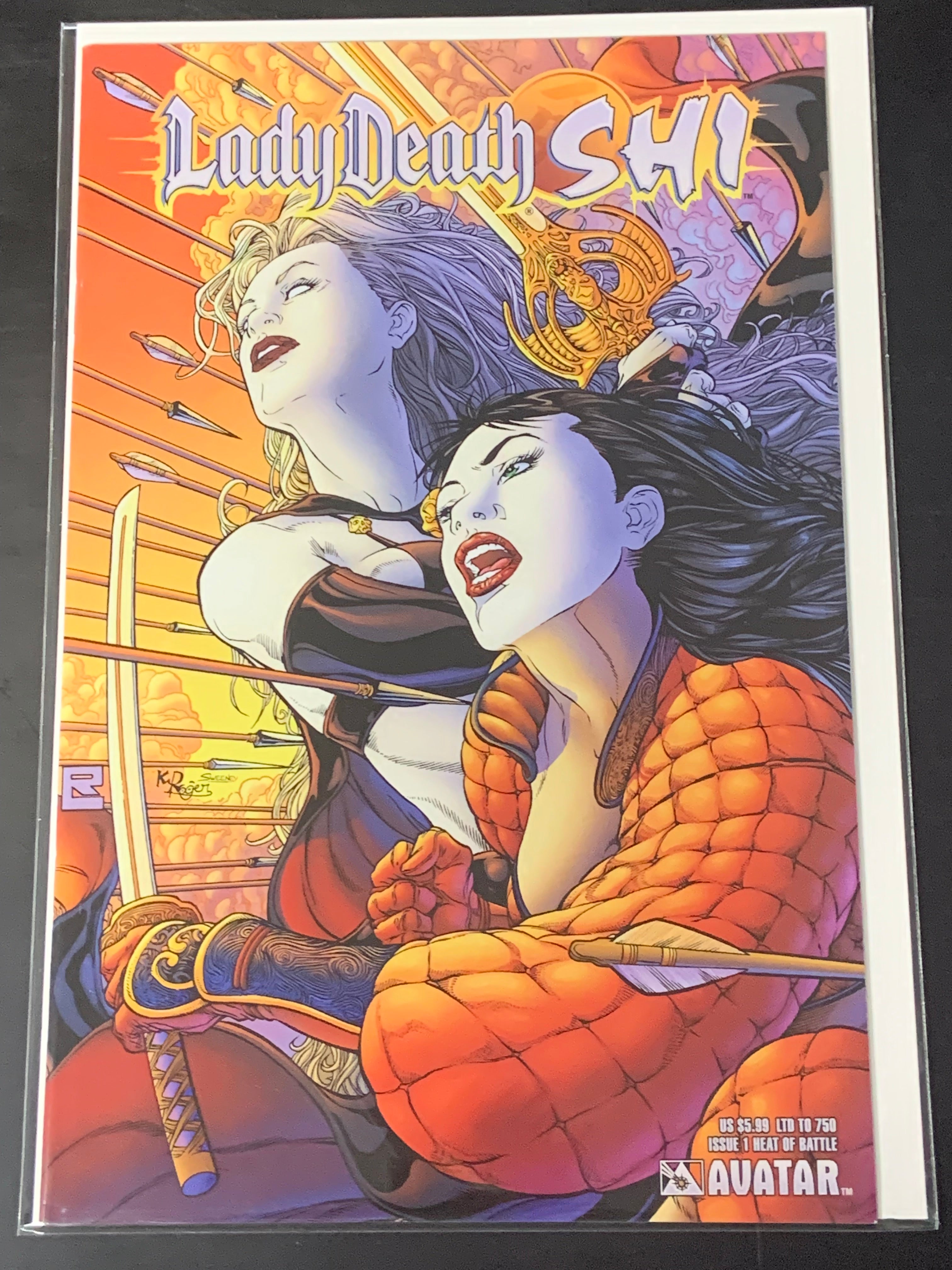 Lady Death Shi 1 Avatar 2007 Heat Of Battle Edition Ltd. 500