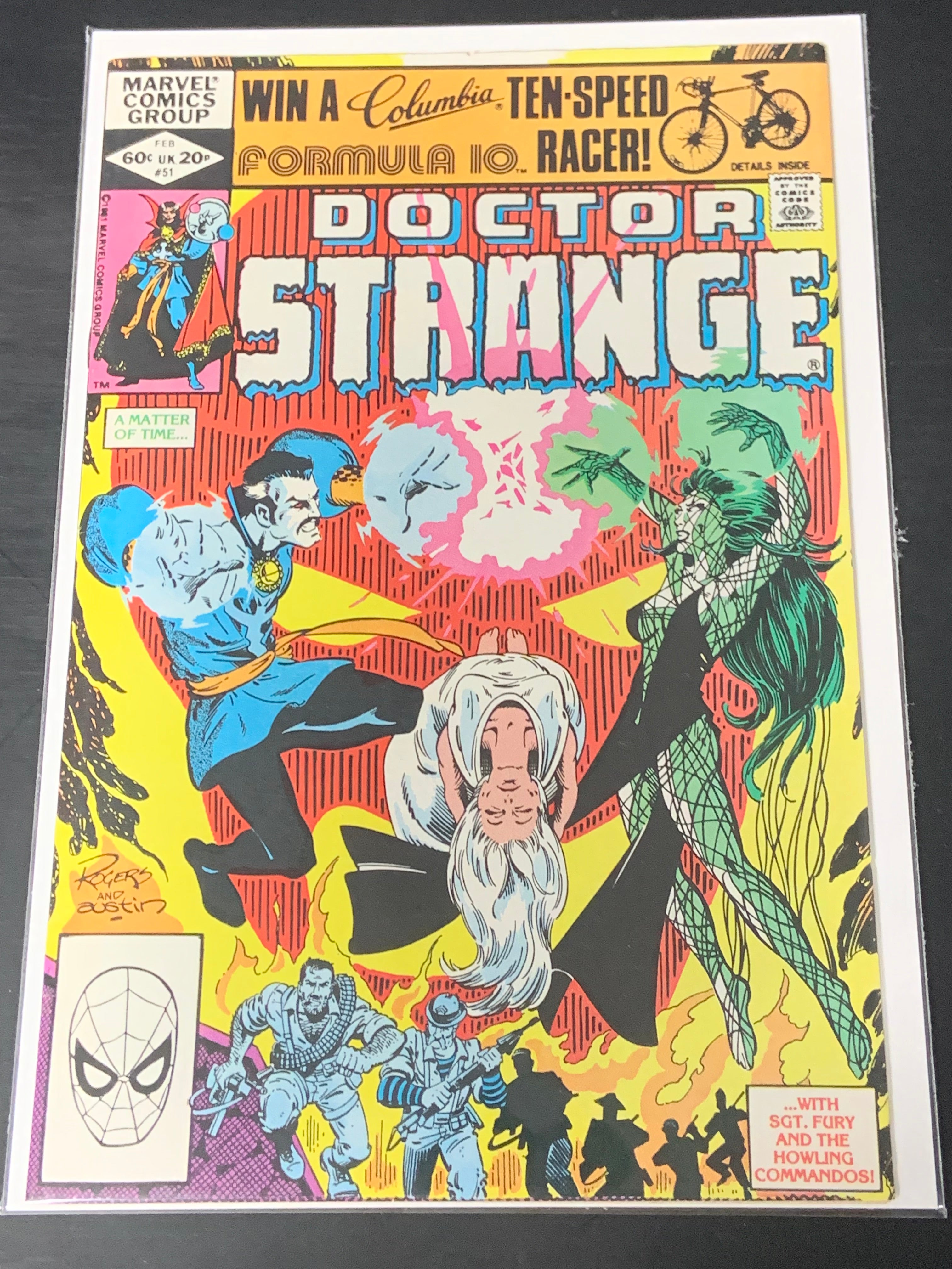 Doctor Strange 51 Marvel 1981 Strange vs Morgana