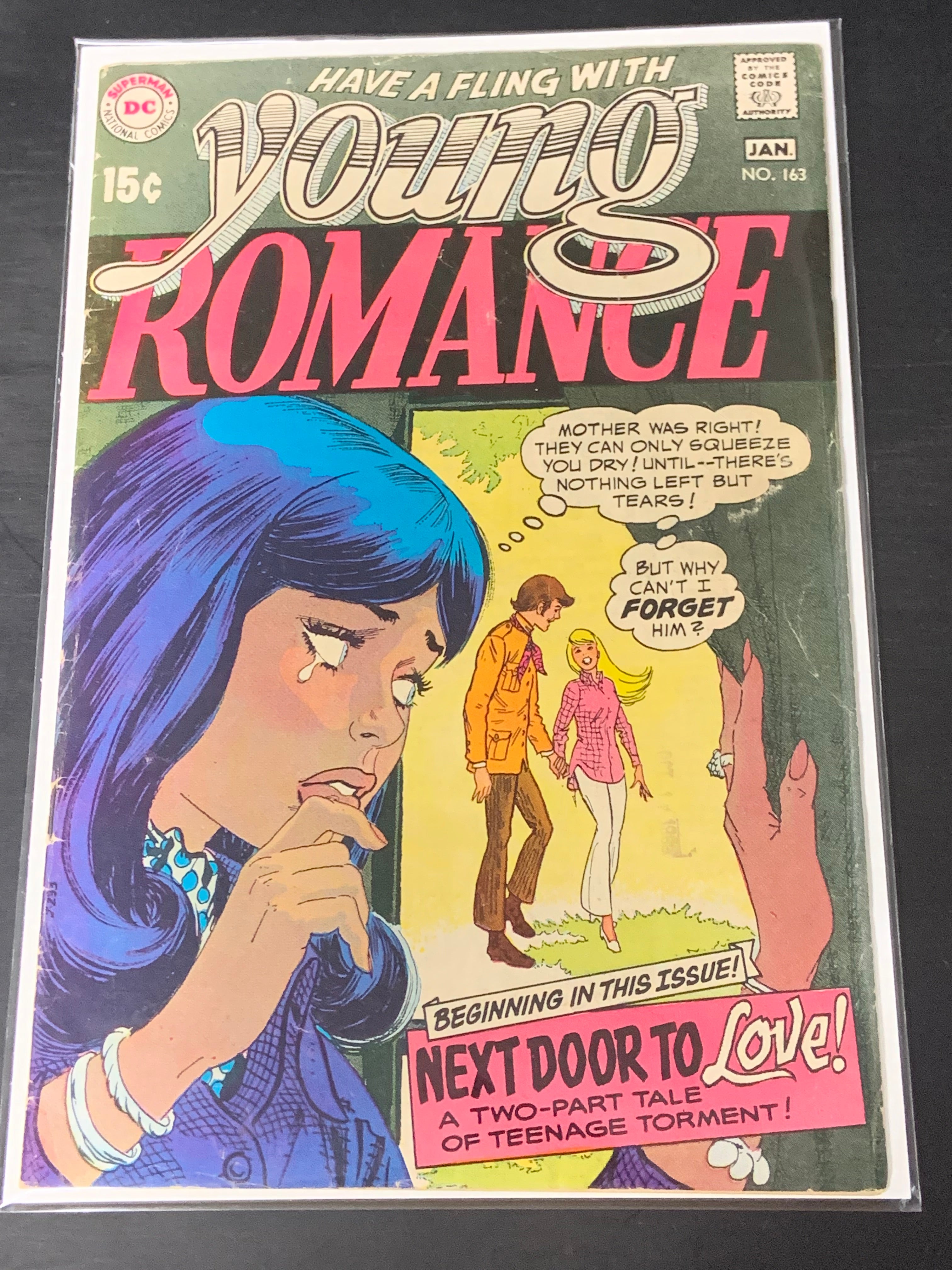 Young Romance 163 DC 1970