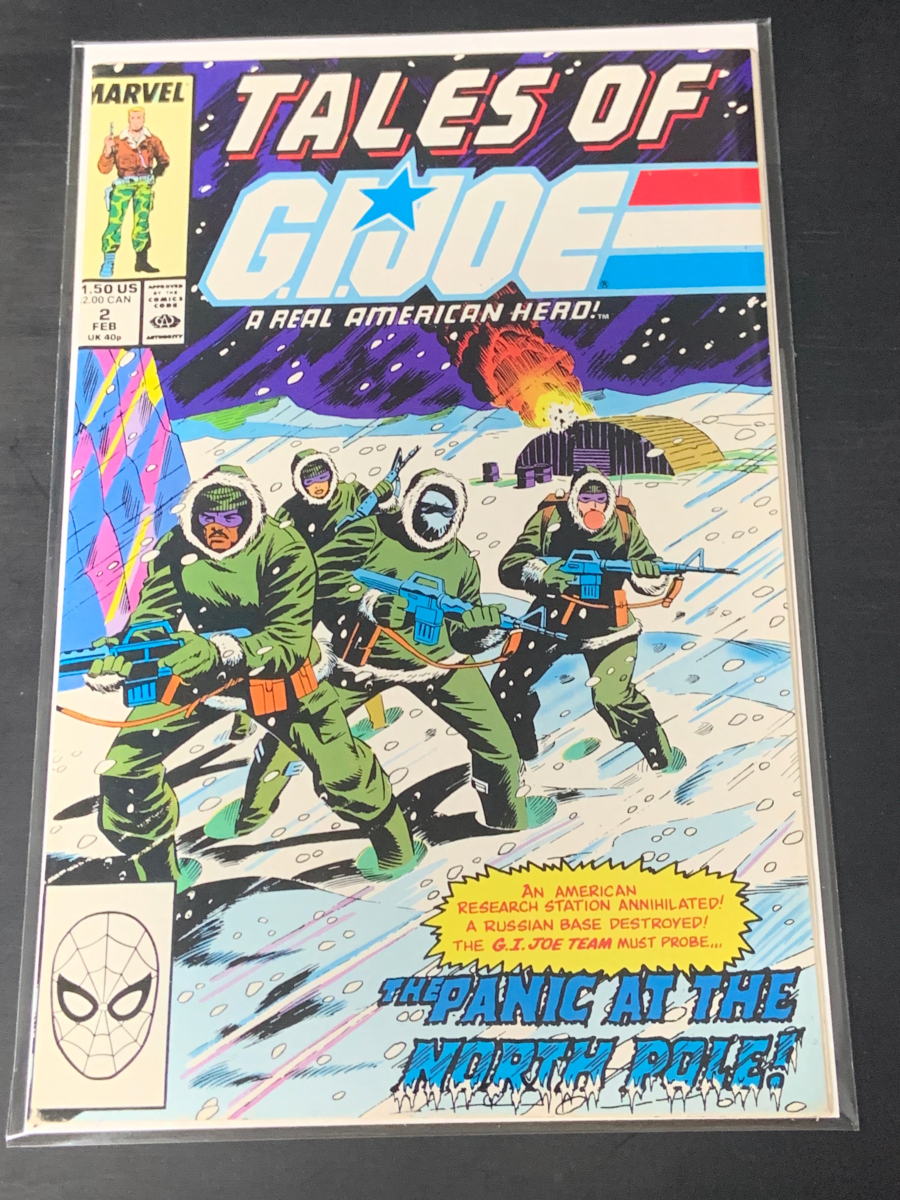 Tales of G.I. Joe 1 & 2 Marvel 1988