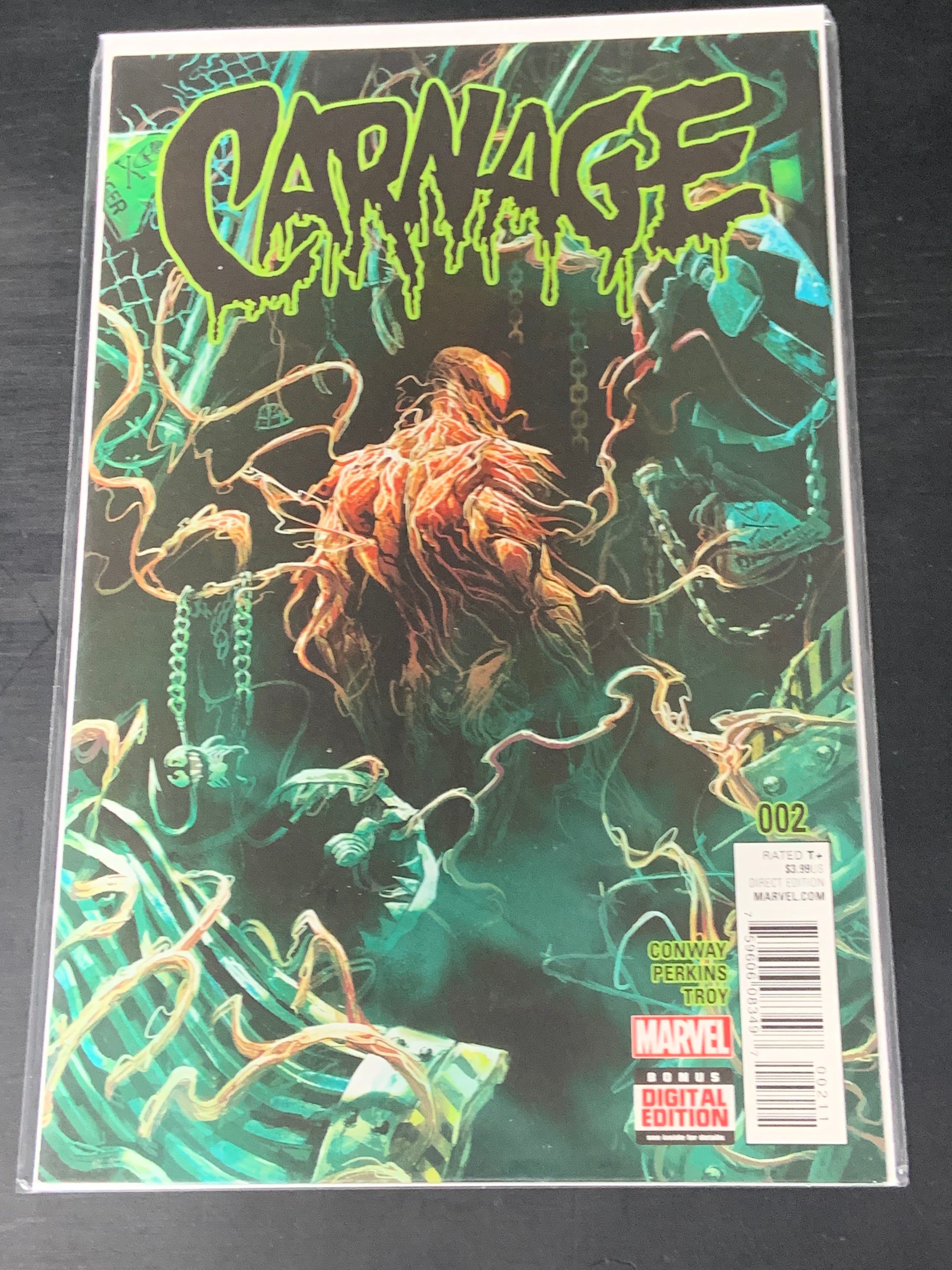 Carange 2 Marvel 2016 Mike Del Mundo Cover