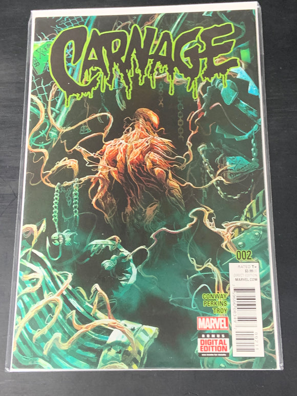 Carange 2 Marvel 2016 Mike Del Mundo Cover