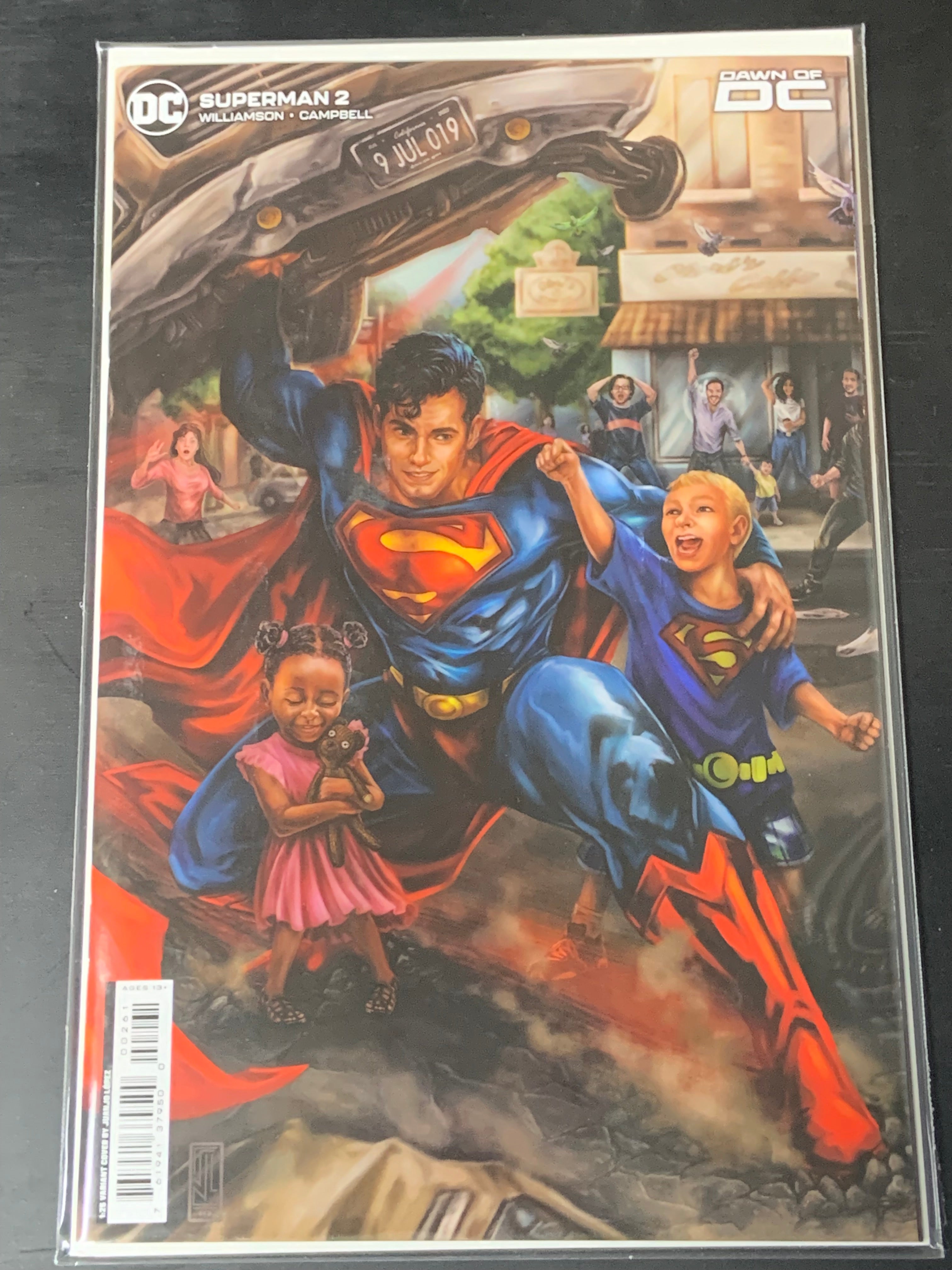 Superman 2 DC 2023 1:25 Variant 1st App of Marylin Moonlight