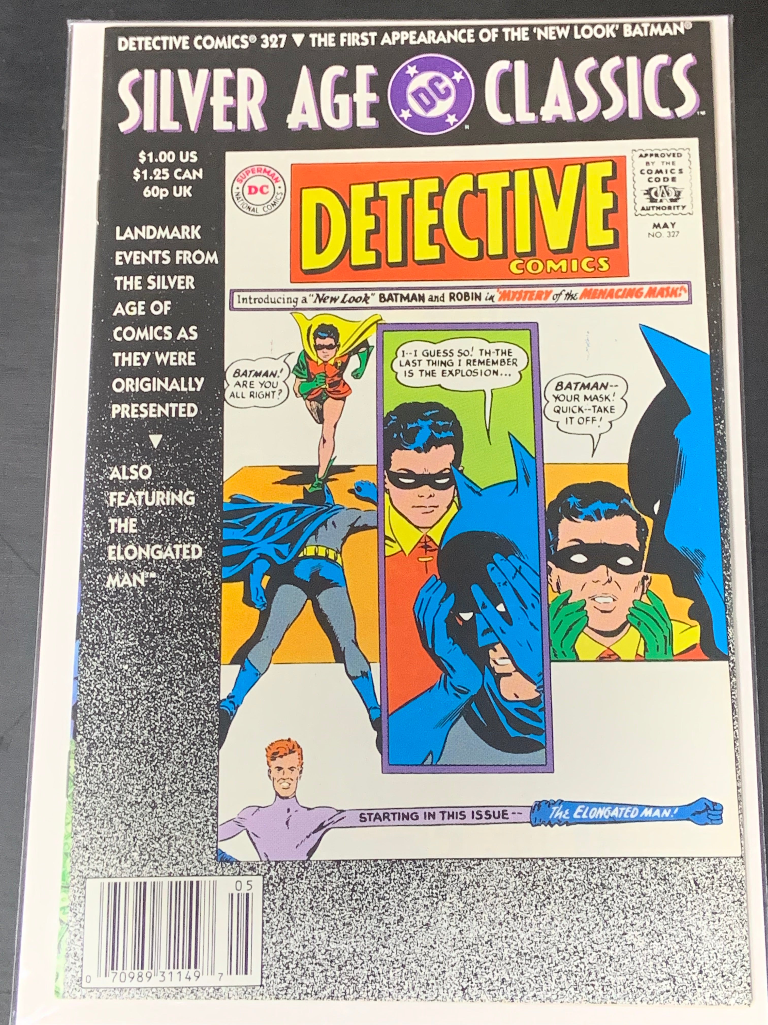 Detective Comics 327 DC 1992 Silver Age Classics 1st New Look Batman