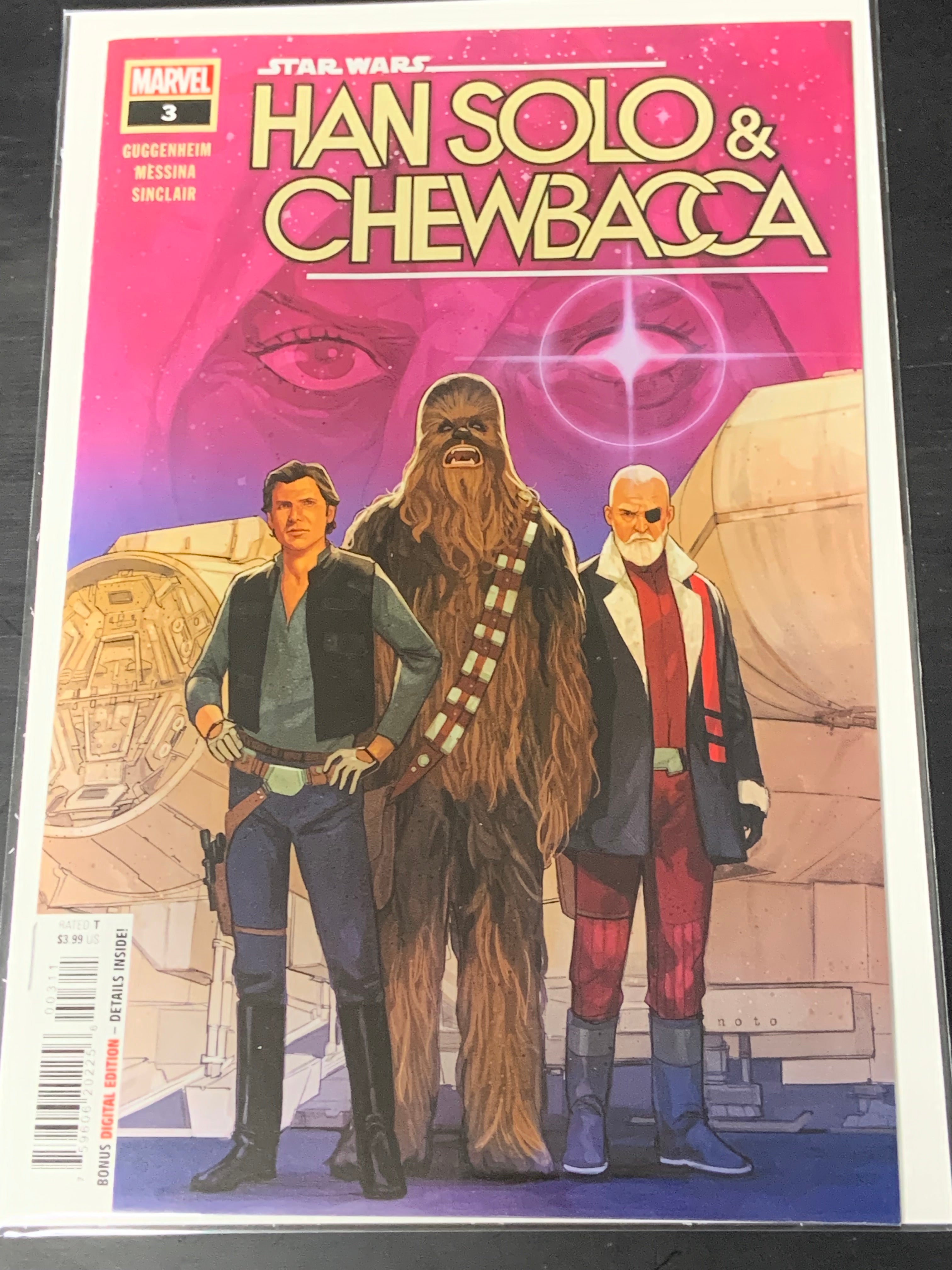 Star Wars Han Solo & Chewbacca 3 Marvel 2022 1st Cover App of Han Solo's Father