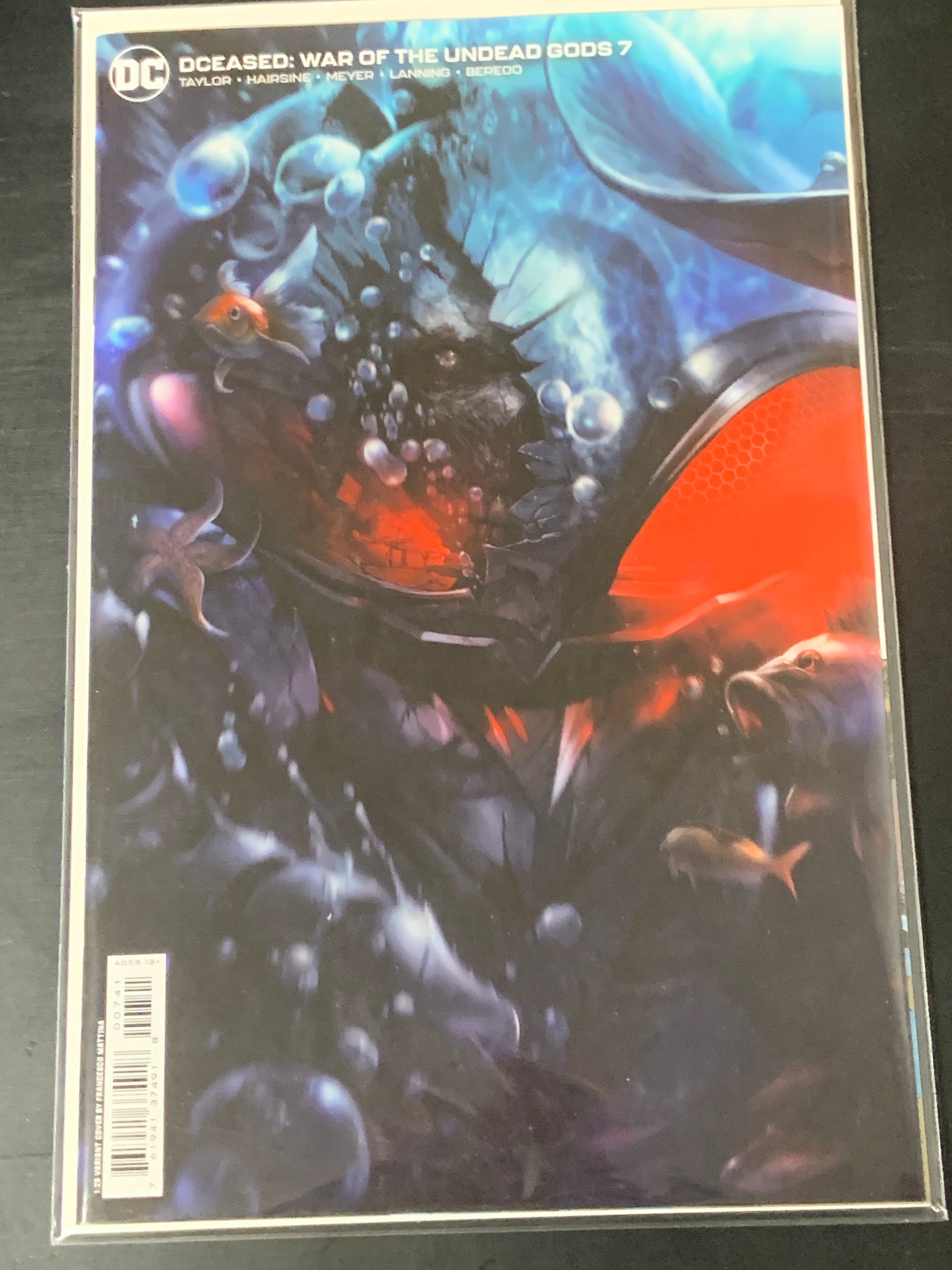 Dceased: War of the Undead Gods 7 DC 2023 Mattina 1:25 Variant