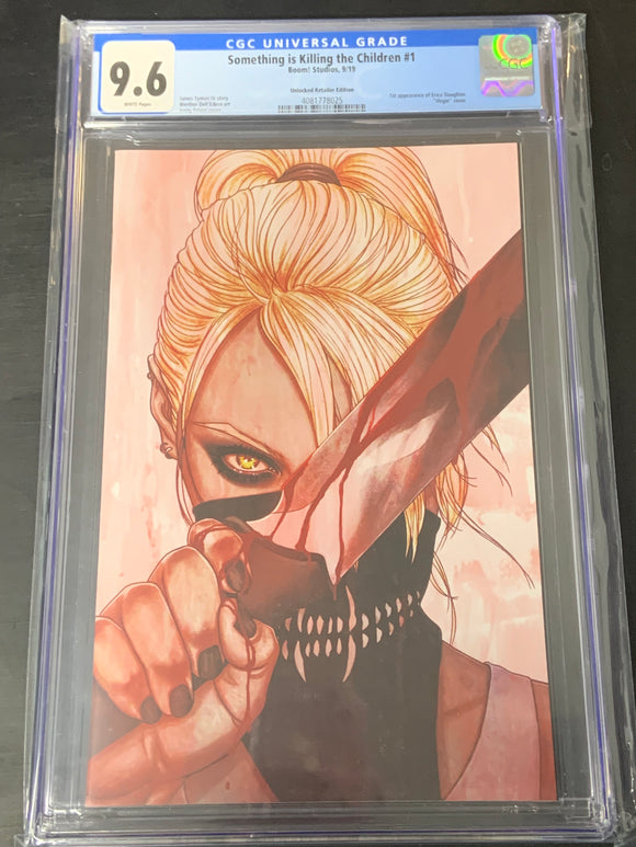 Something is Killing the Children 1 Boom! 2019 CGC 9.6 Jenny Firson Virgin Unlockable
