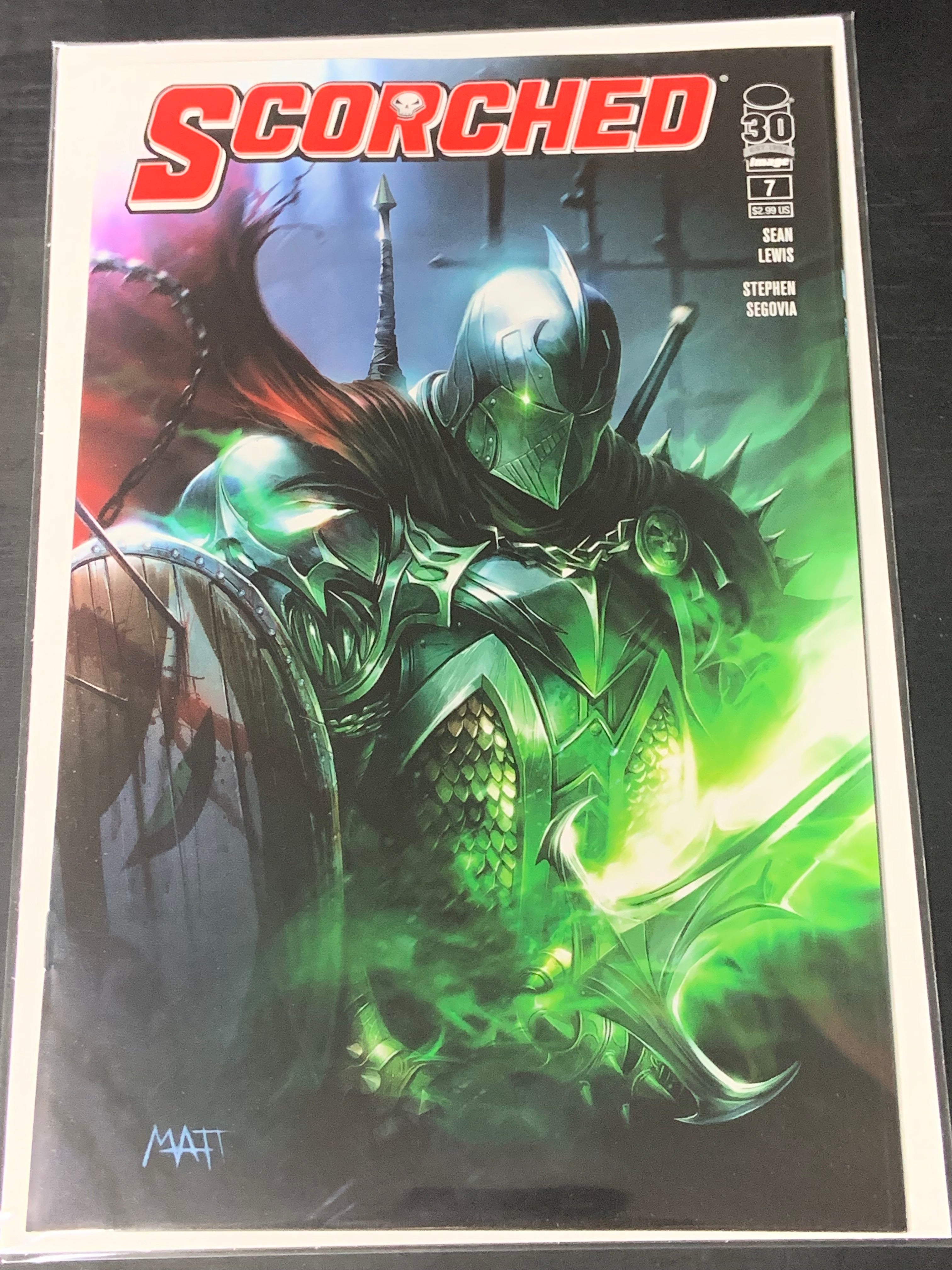 Scorched 7 Image 2022 Francesco Mattina Cover