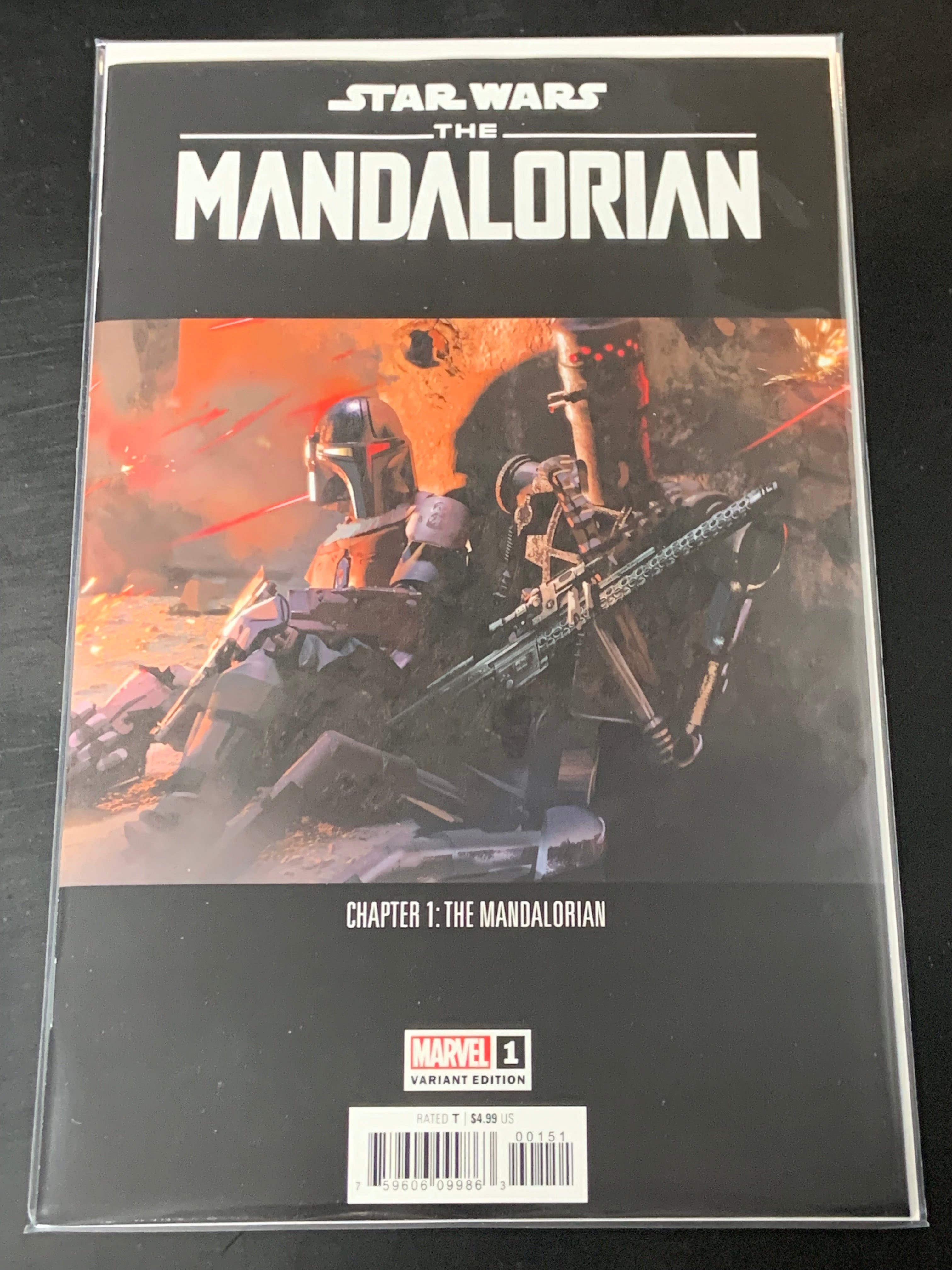 The Mandalorian 1 Marvel 2022 1:10 Concept Variant, 1st App