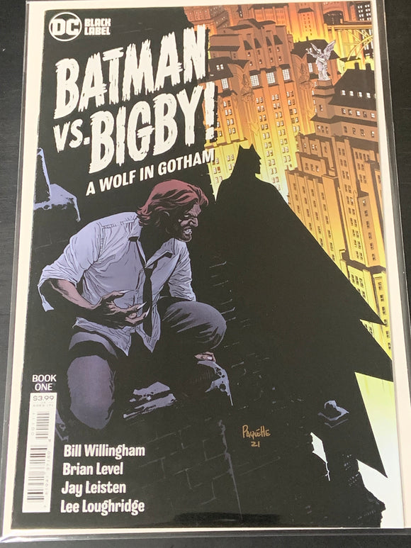 Batman vs Bigby 1 DC A Wolf in Gotham 2021