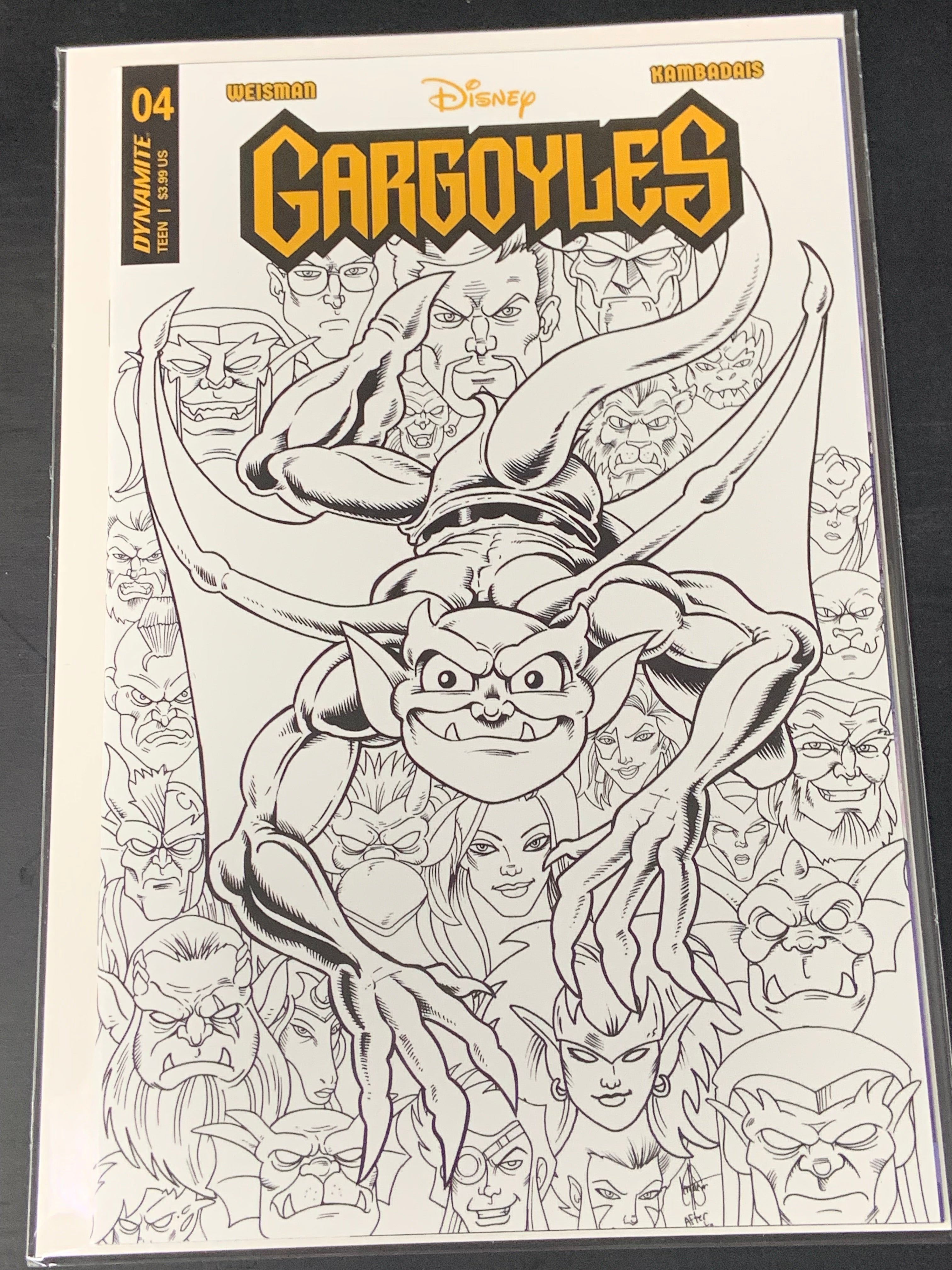 Gargoyles 4 Dynamite 2023 1:7 Ken Haeser Variant