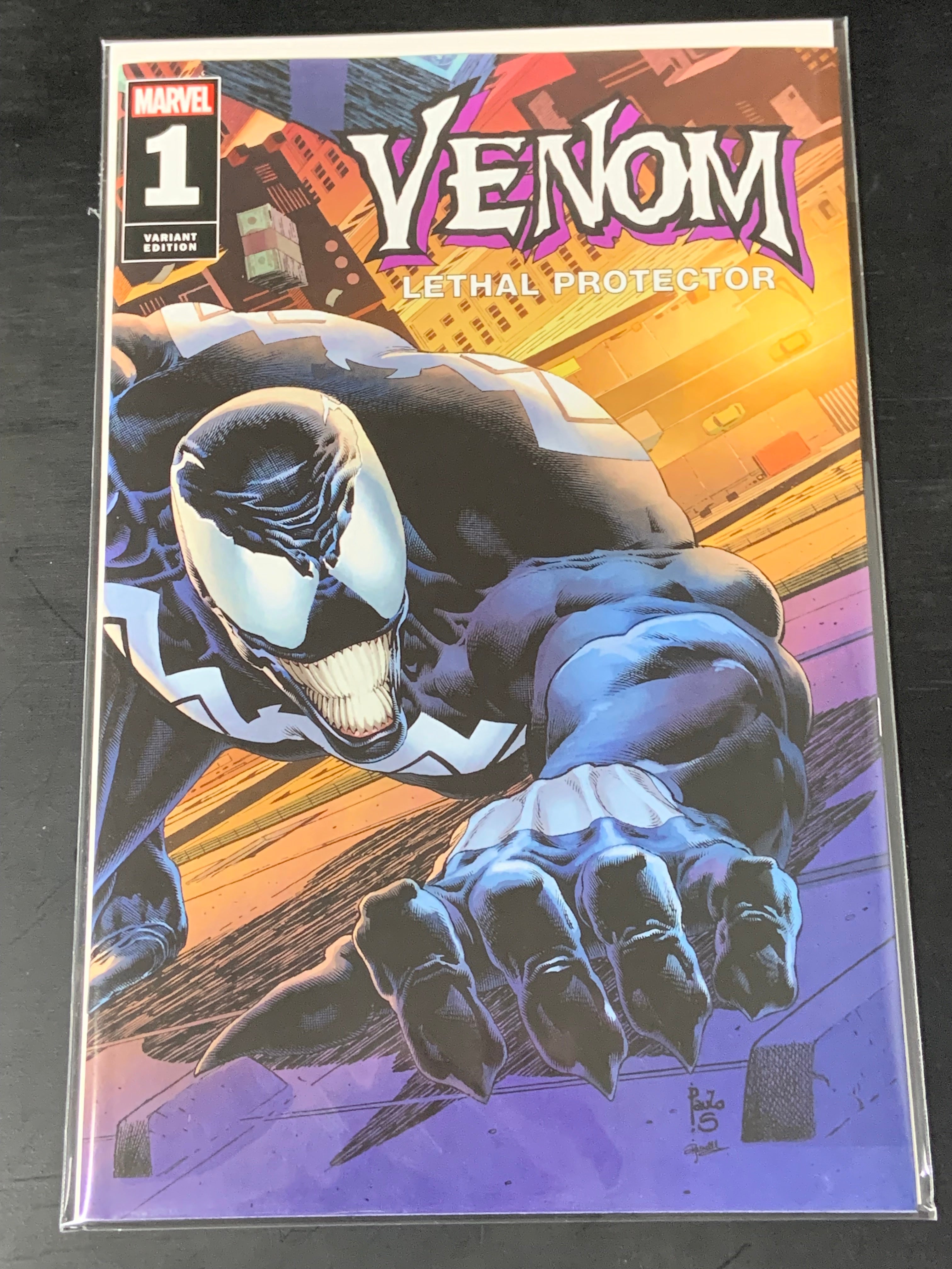 Venom Lethal Protector 1 Marvel 2023 1:25 Paulo Wraparound Variant