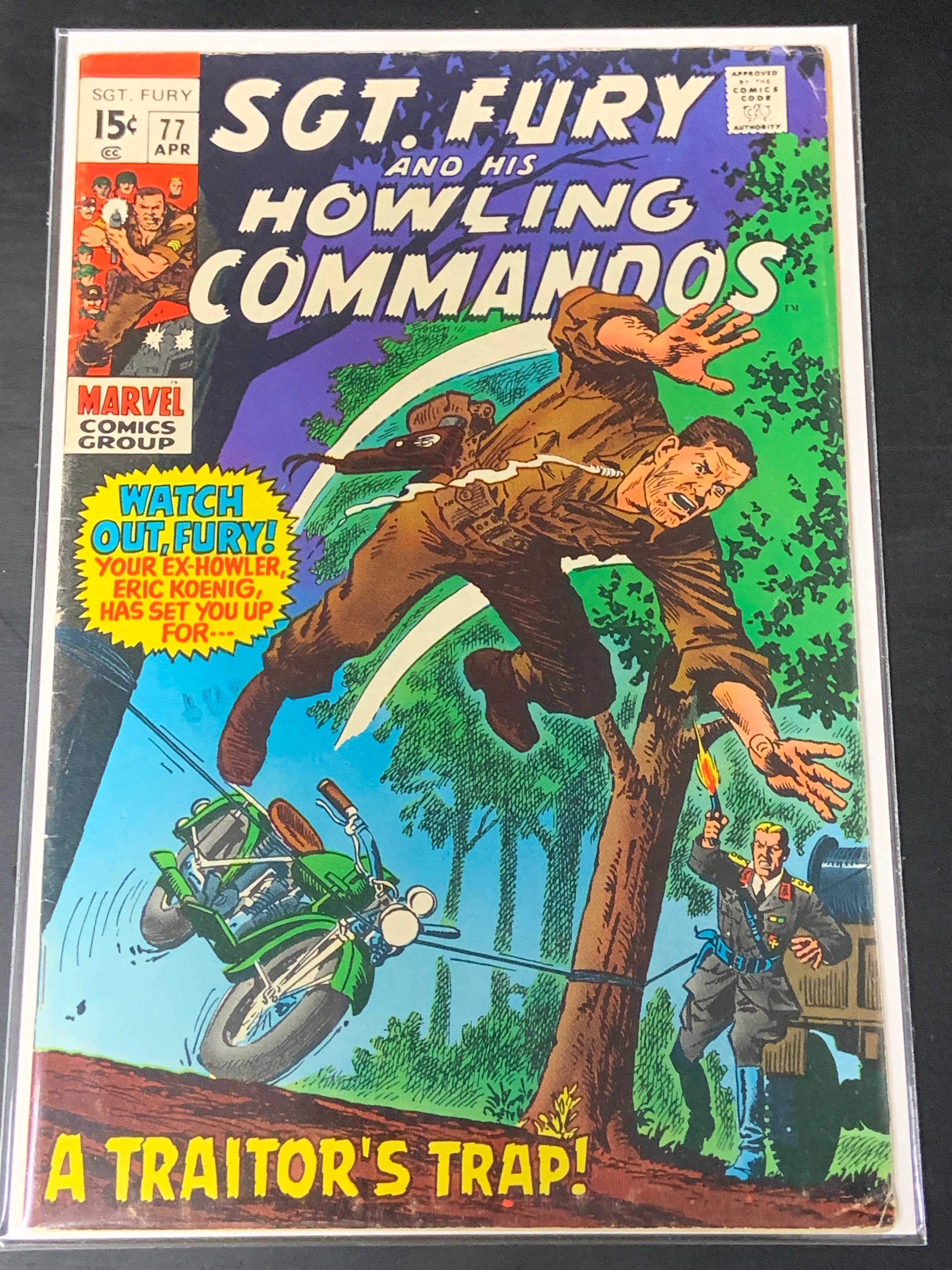 Sgt Fury And His Howling Commandos 77 Marvel 1970