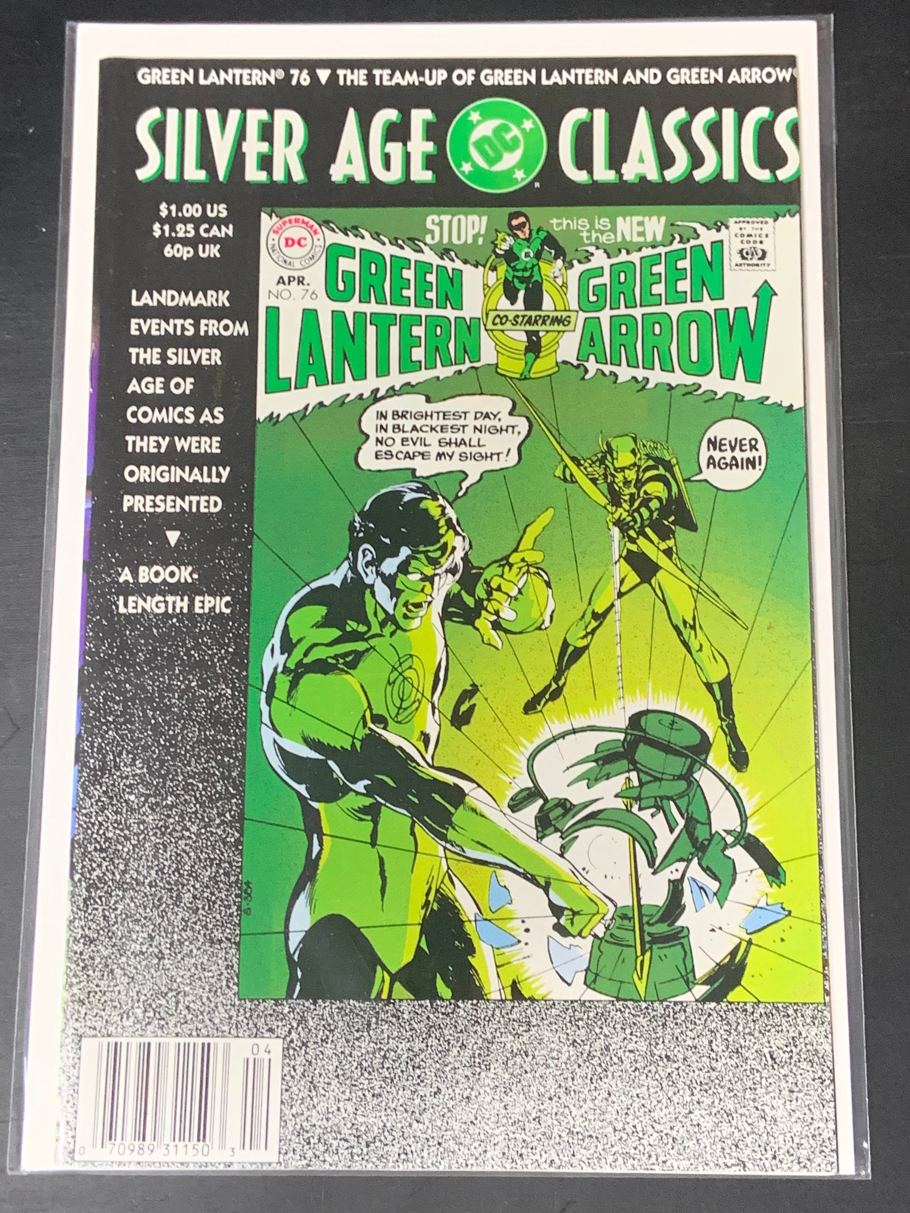 Green Lantern 76 DC 1992 Silver Age Classics