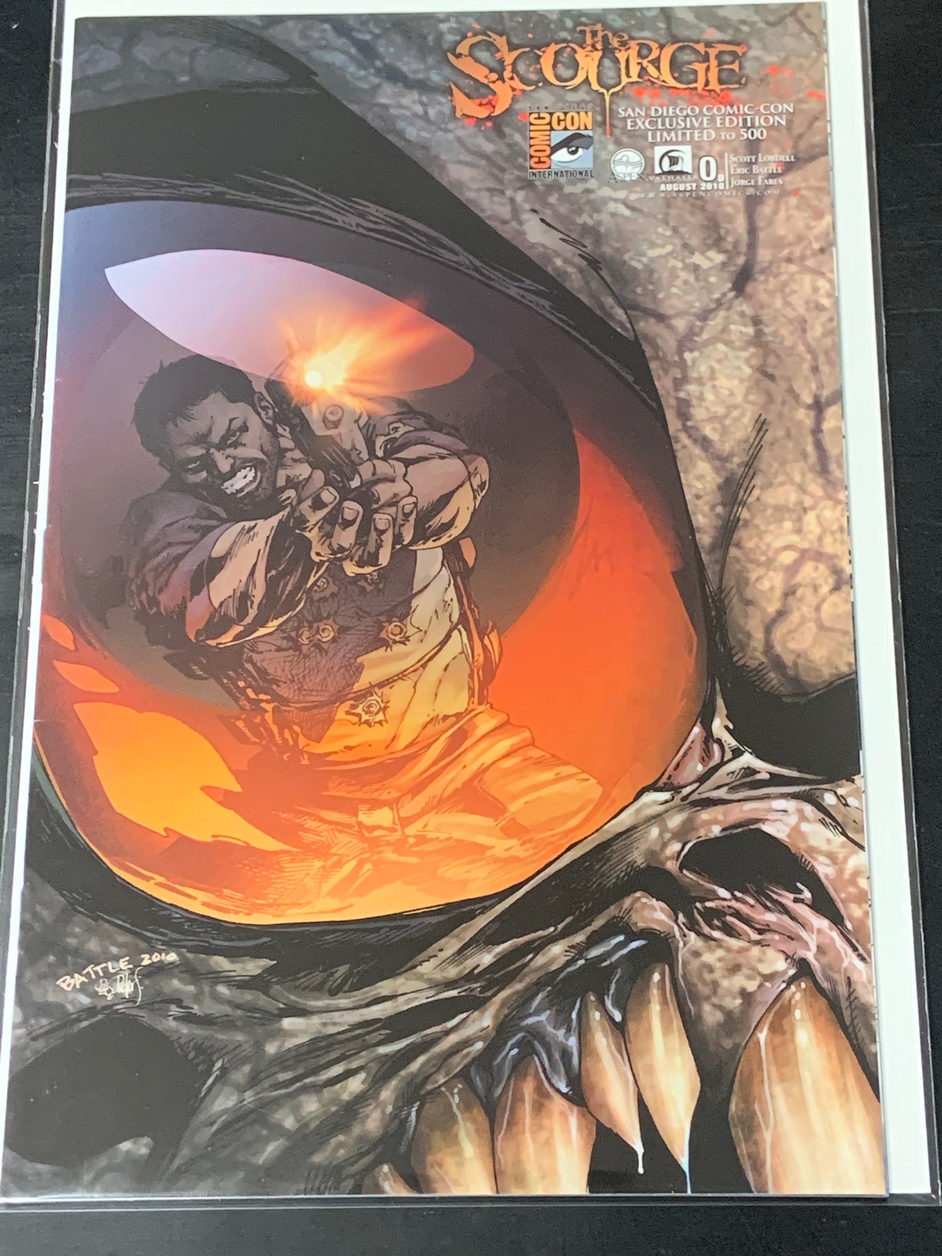 The Scourge 0 Aspen 2010 San Diego Comic Con Exclusive Limited to 500